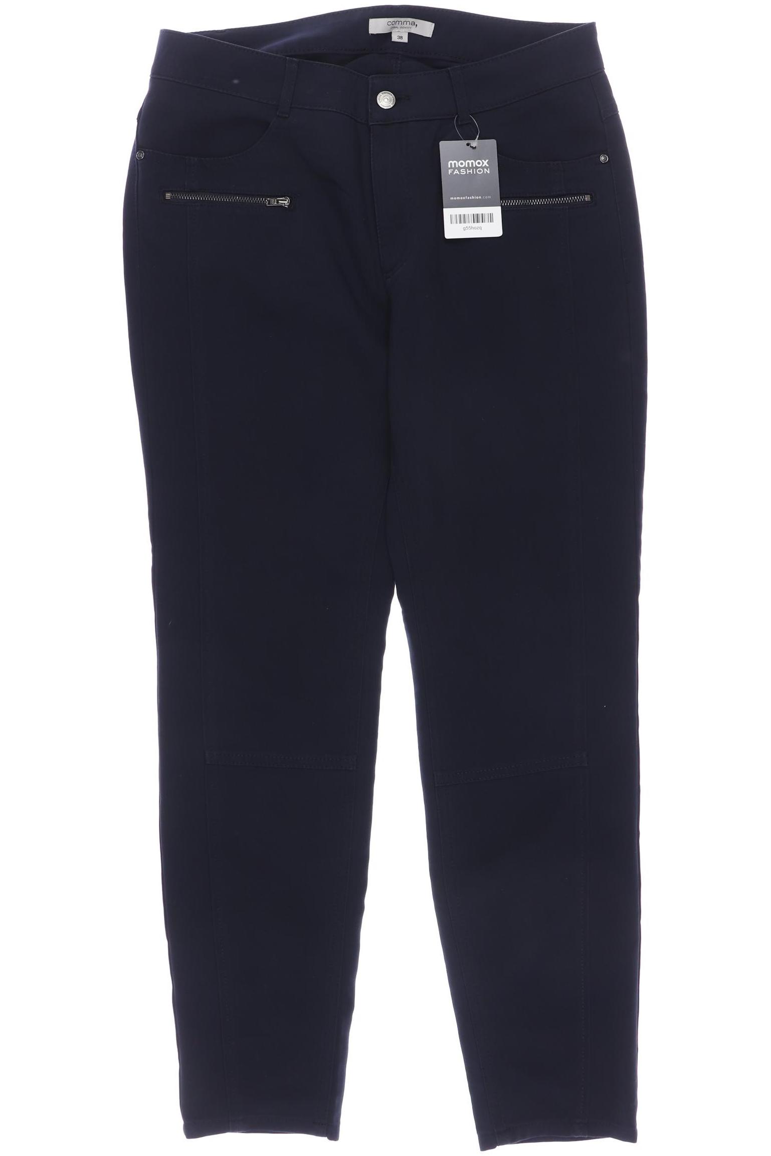 

Comma Damen Stoffhose, marineblau