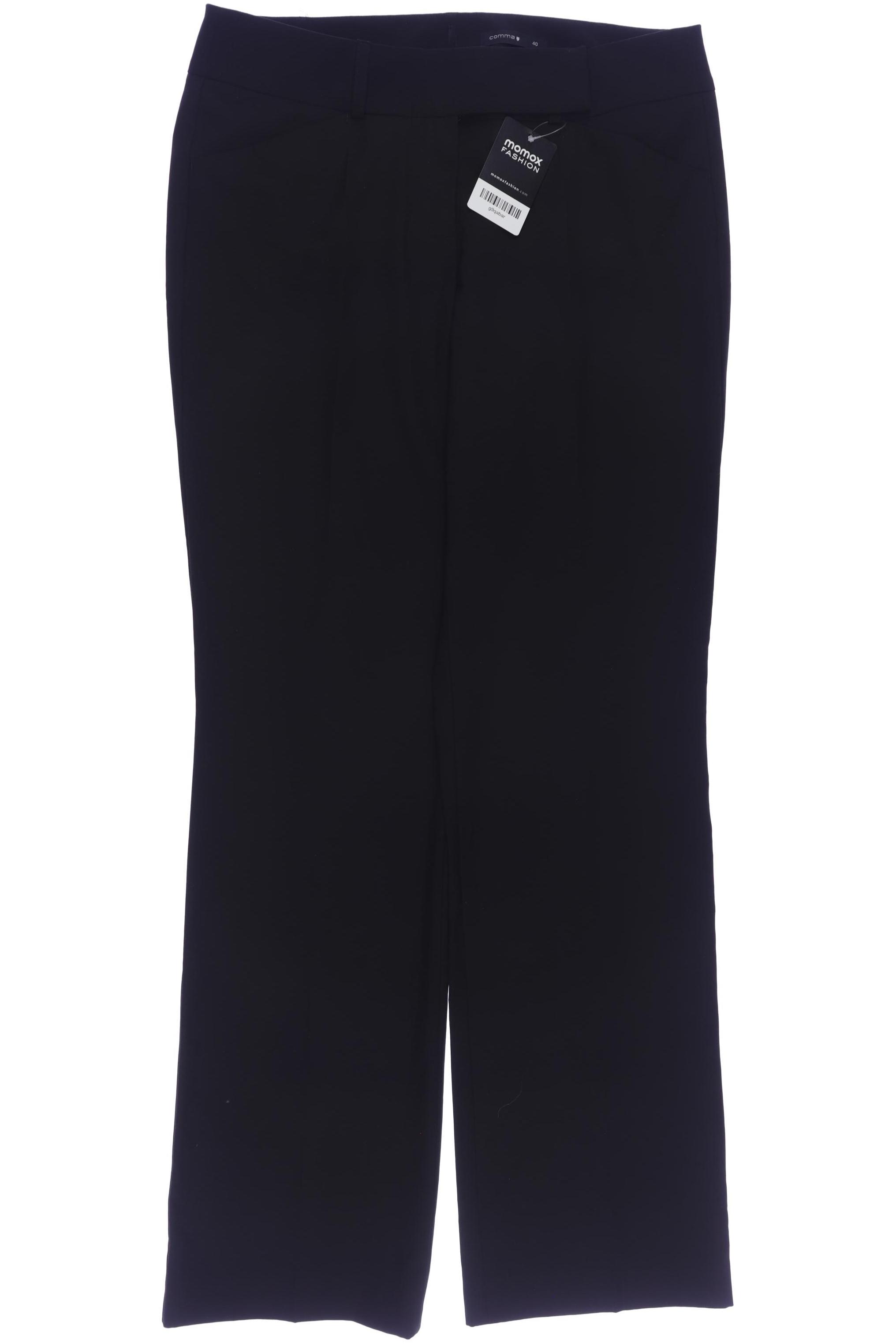 

Comma Damen Stoffhose, schwarz, Gr. 40