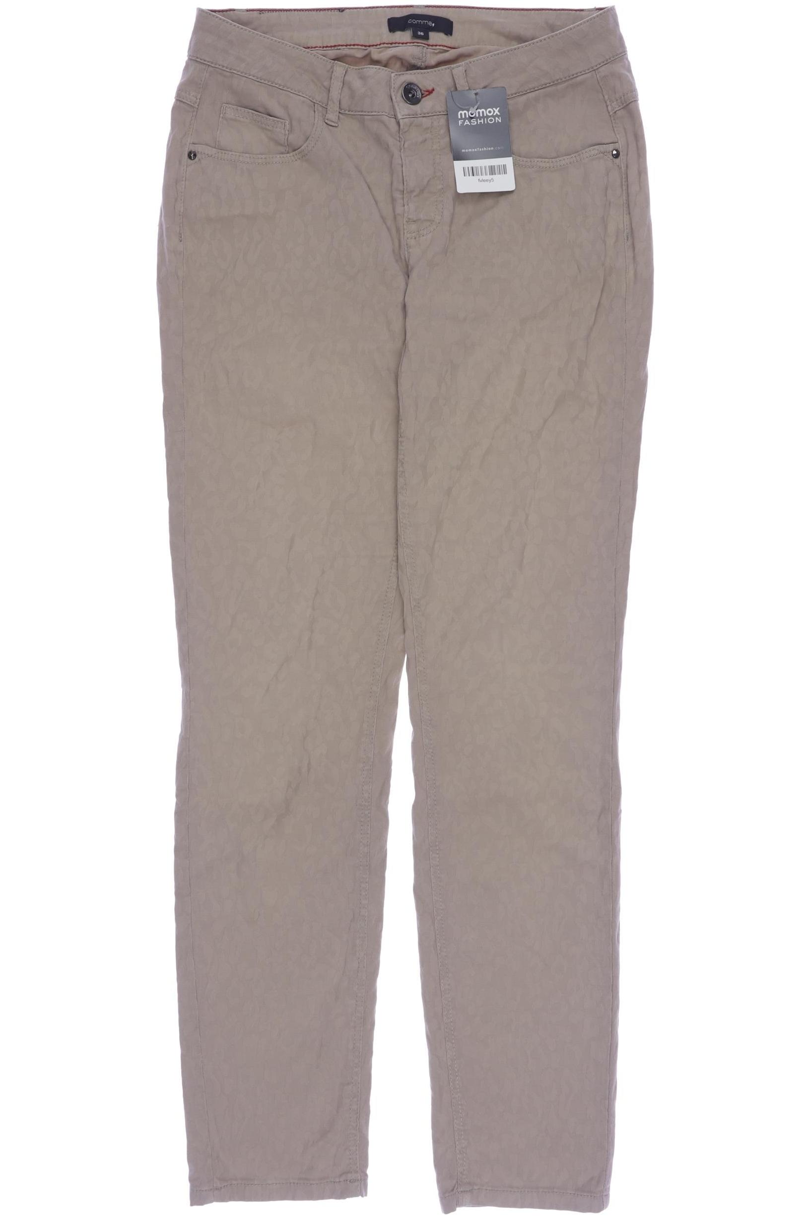 

Comma Damen Stoffhose, beige, Gr. 36