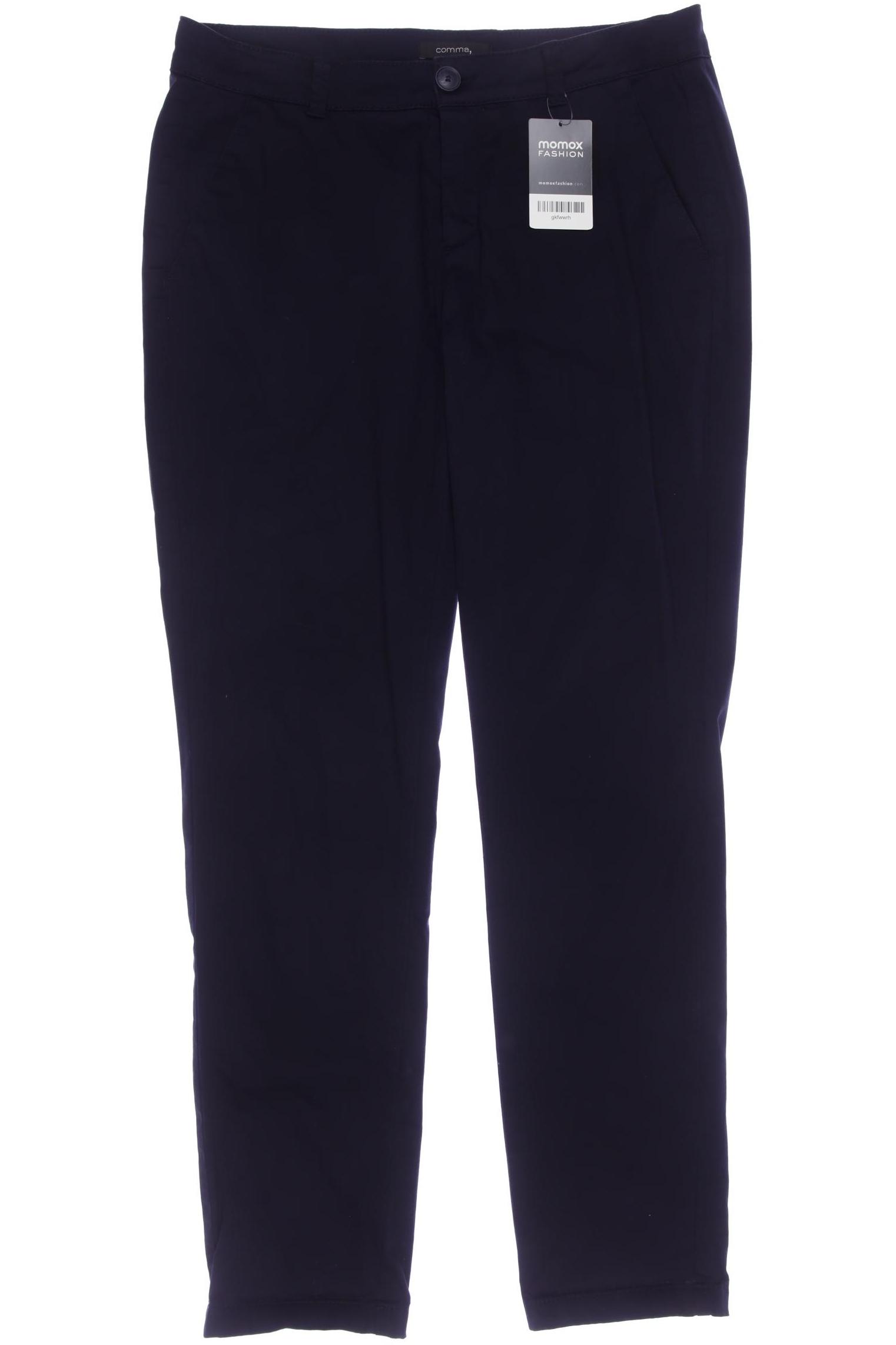 

Comma Damen Stoffhose, marineblau, Gr. 38