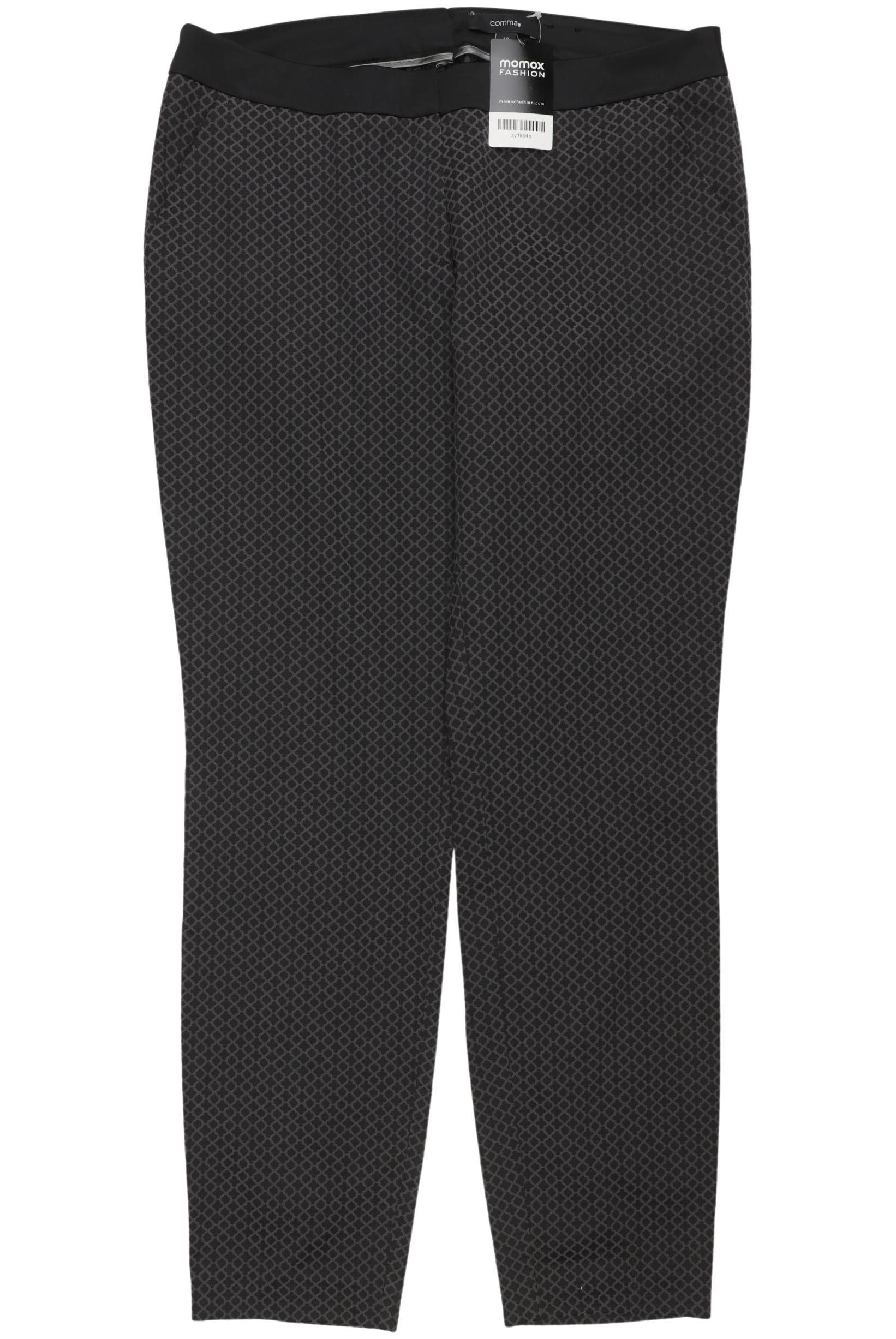 

Comma Damen Stoffhose, schwarz, Gr. 42