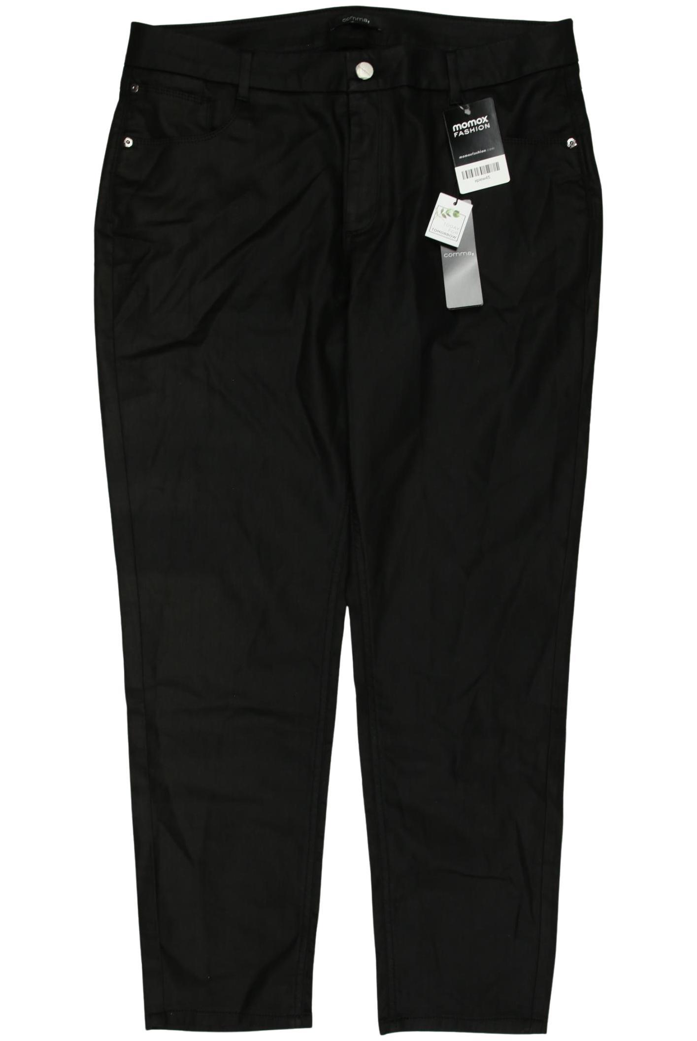 

Comma Damen Stoffhose, schwarz, Gr. 46