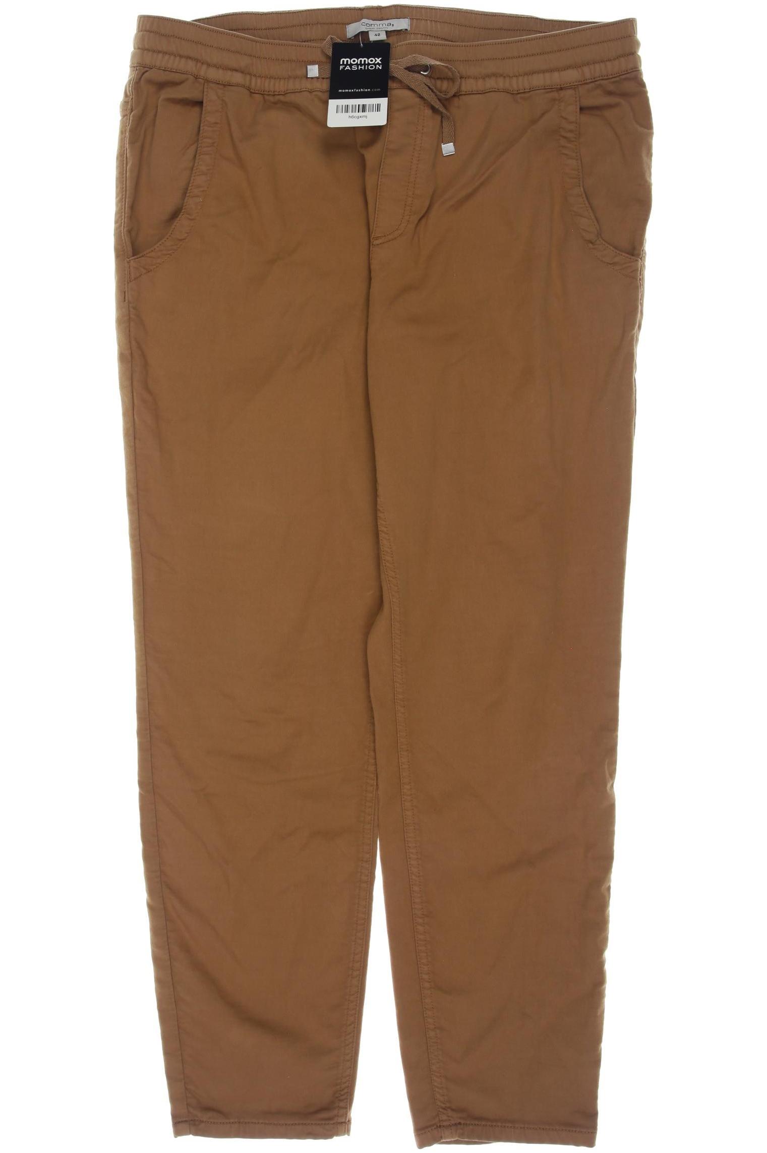 

Comma Damen Stoffhose, braun, Gr. 42