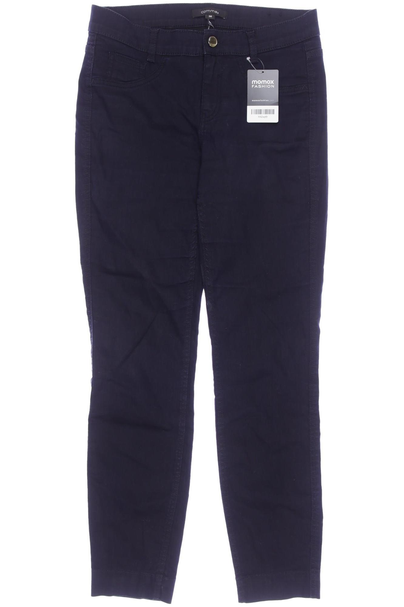

Comma Damen Stoffhose, marineblau, Gr. 36