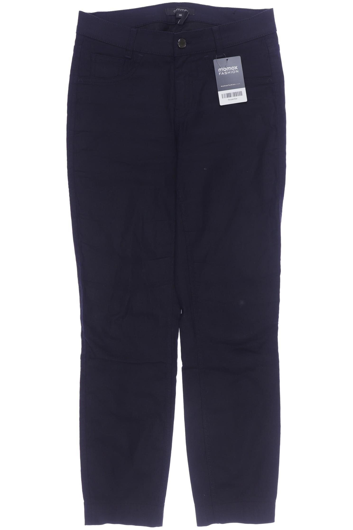 

Comma Damen Stoffhose, marineblau, Gr. 36