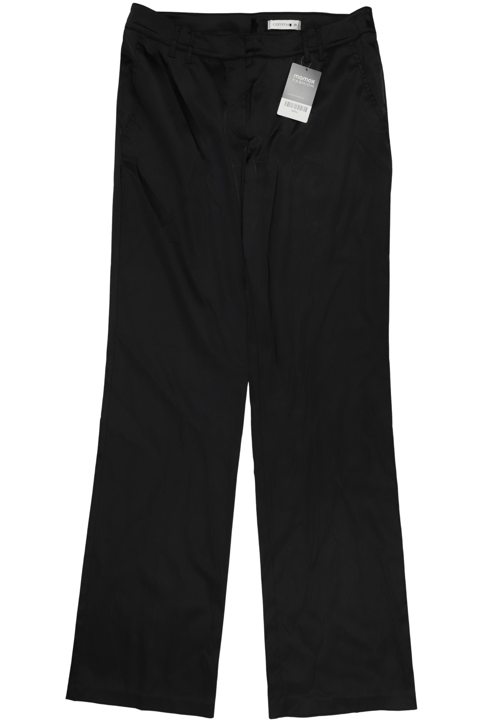 

Comma Damen Stoffhose, schwarz, Gr. 40