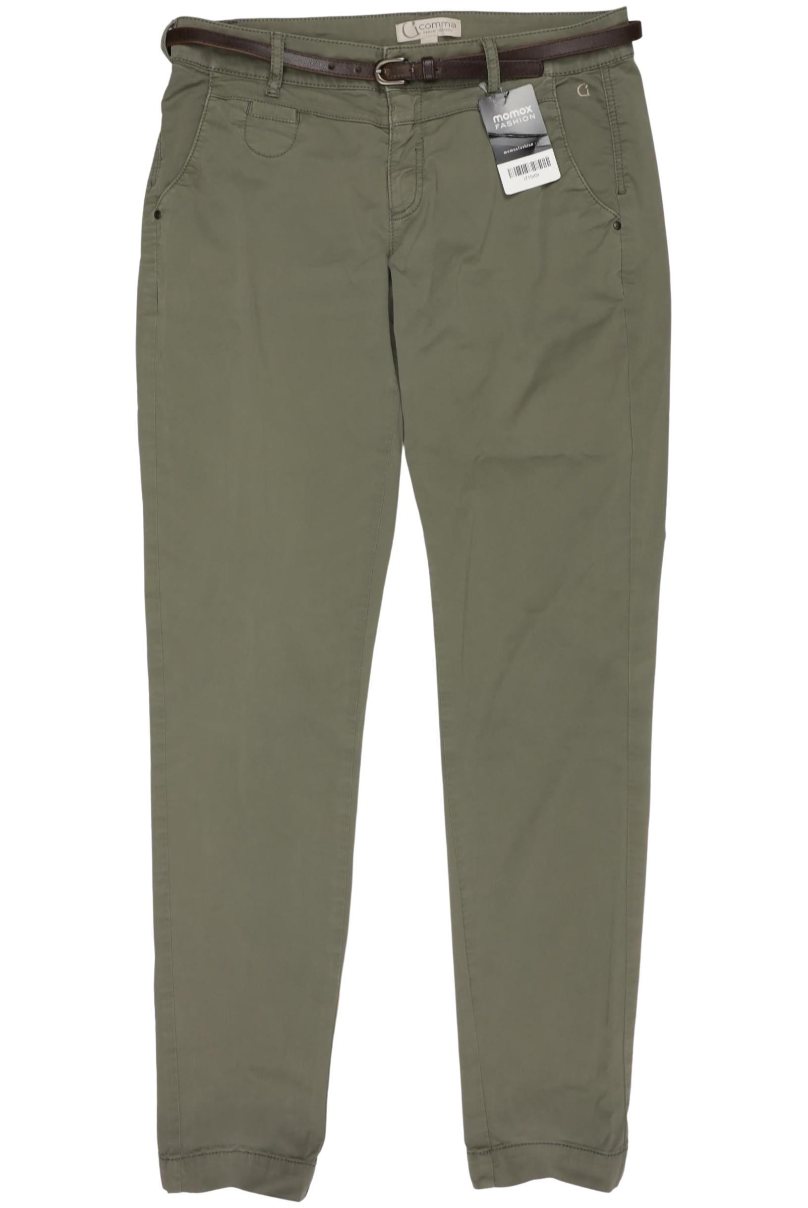 

Comma Damen Stoffhose, grün, Gr. 36