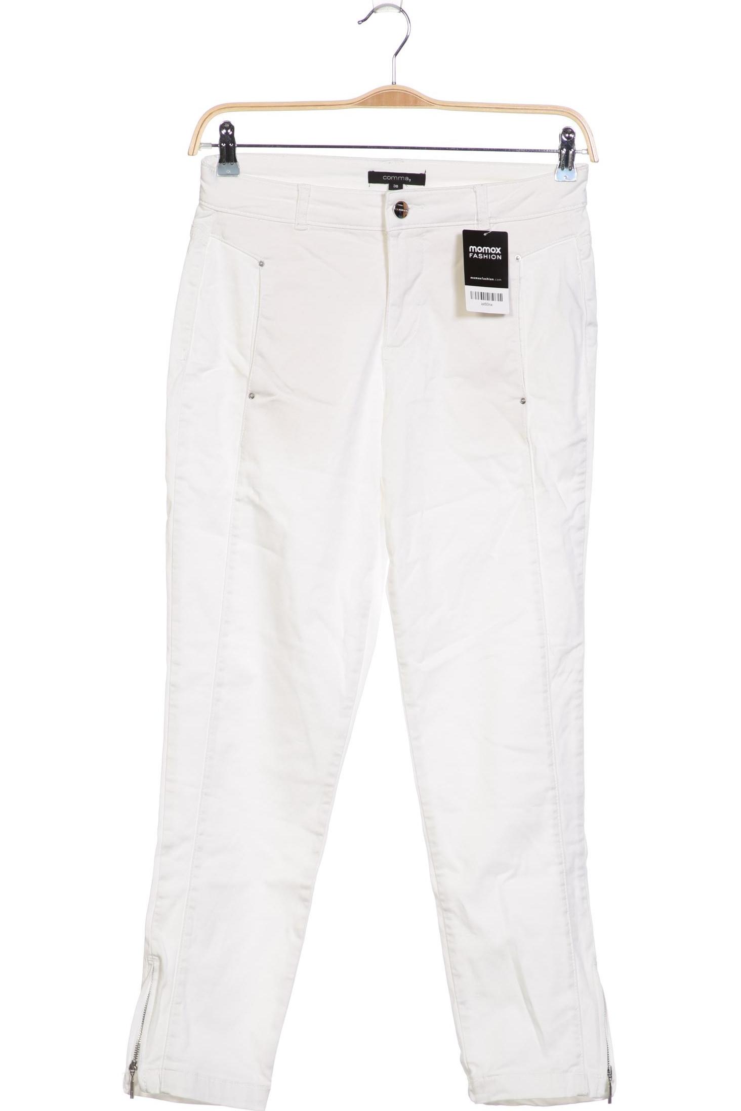 

Comma Damen Stoffhose, weiß, Gr. 38