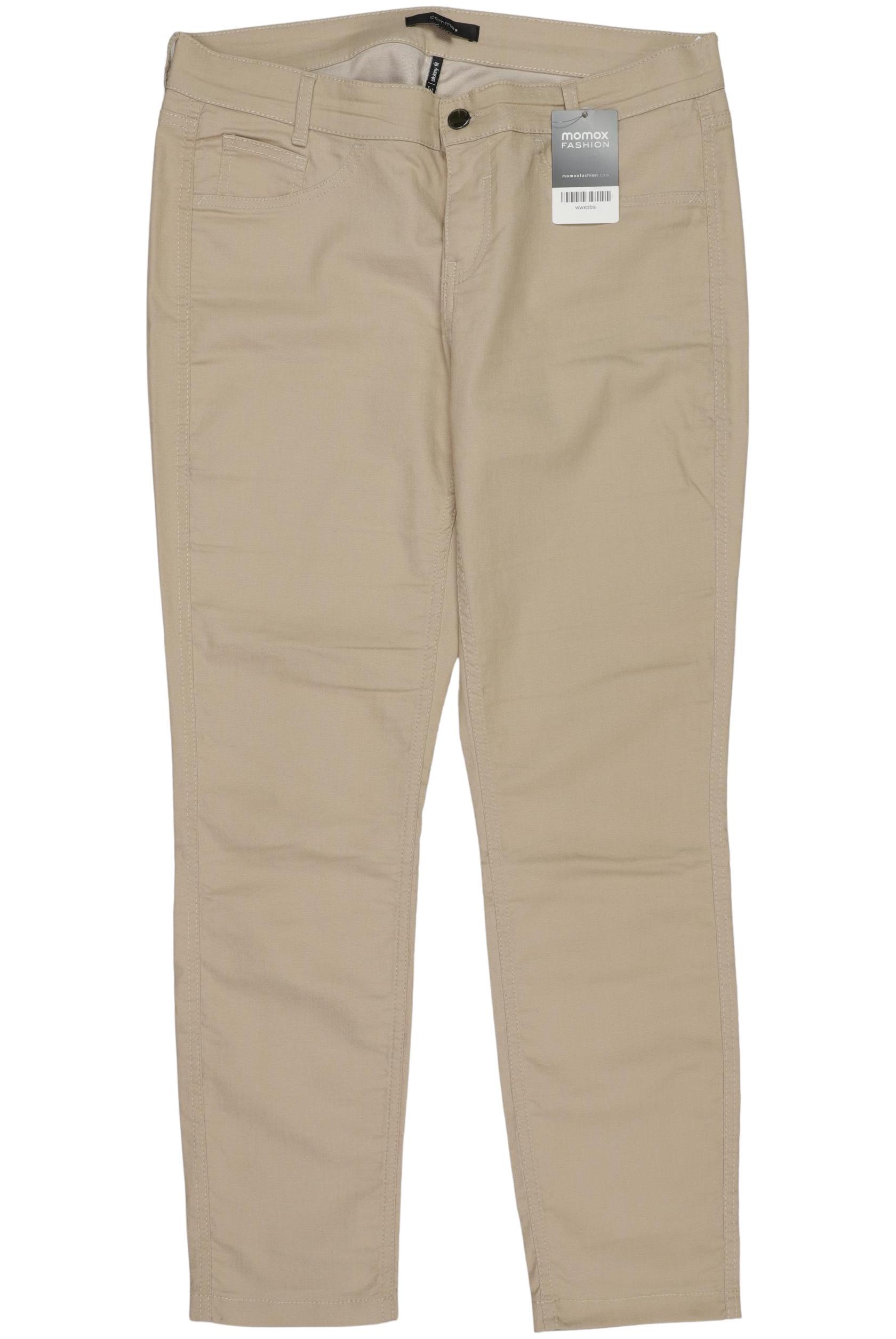 

Comma Damen Stoffhose, beige, Gr. 42