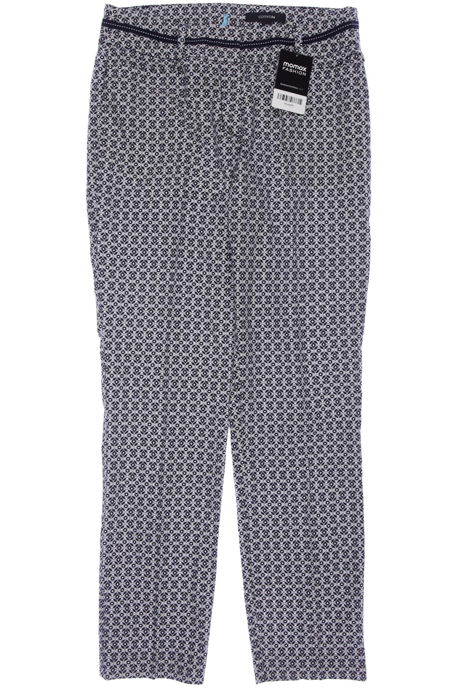 

Comma Damen Stoffhose, marineblau, Gr. 36
