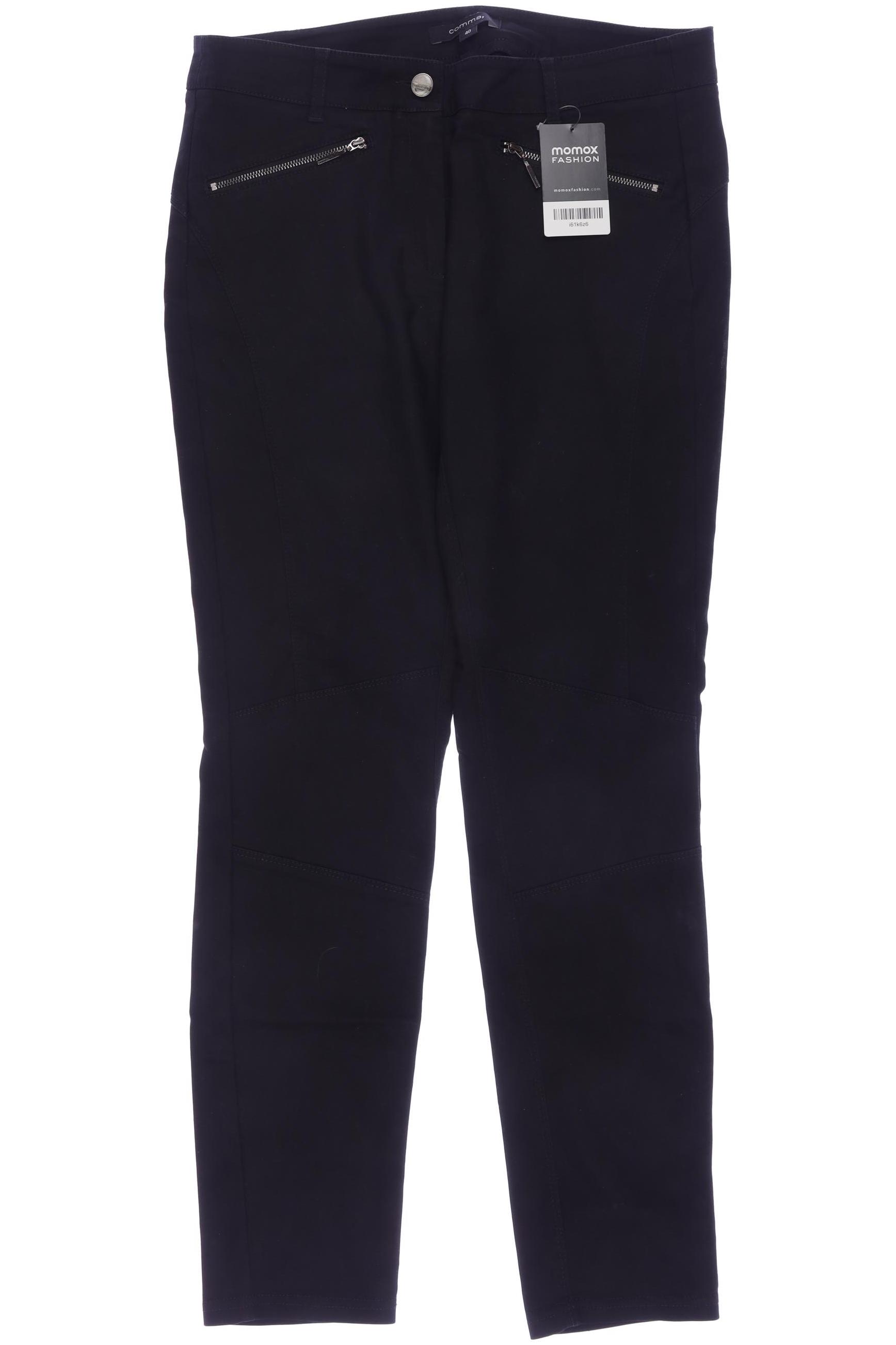 

Comma Damen Stoffhose, schwarz, Gr. 40