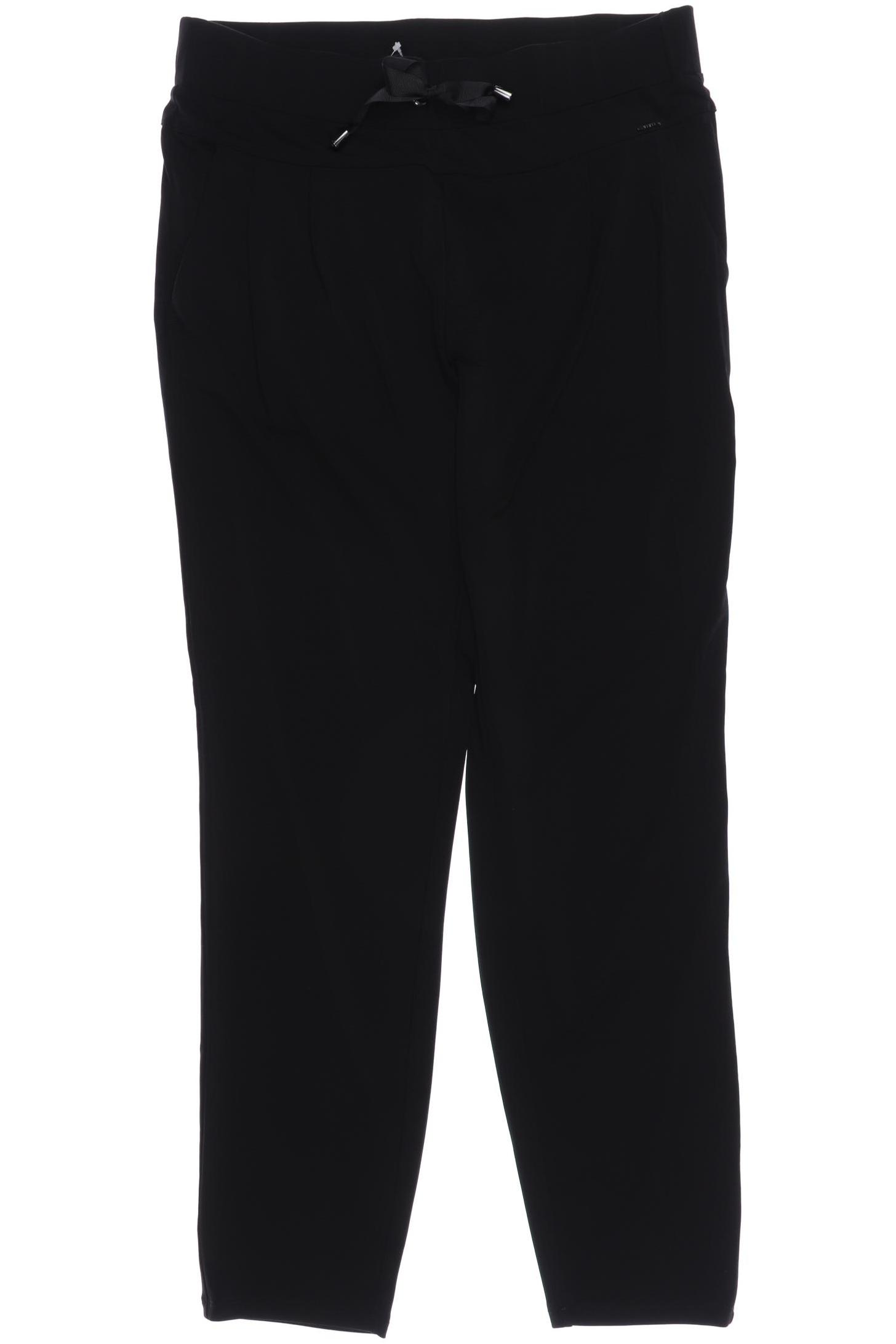 

Comma Damen Stoffhose, schwarz