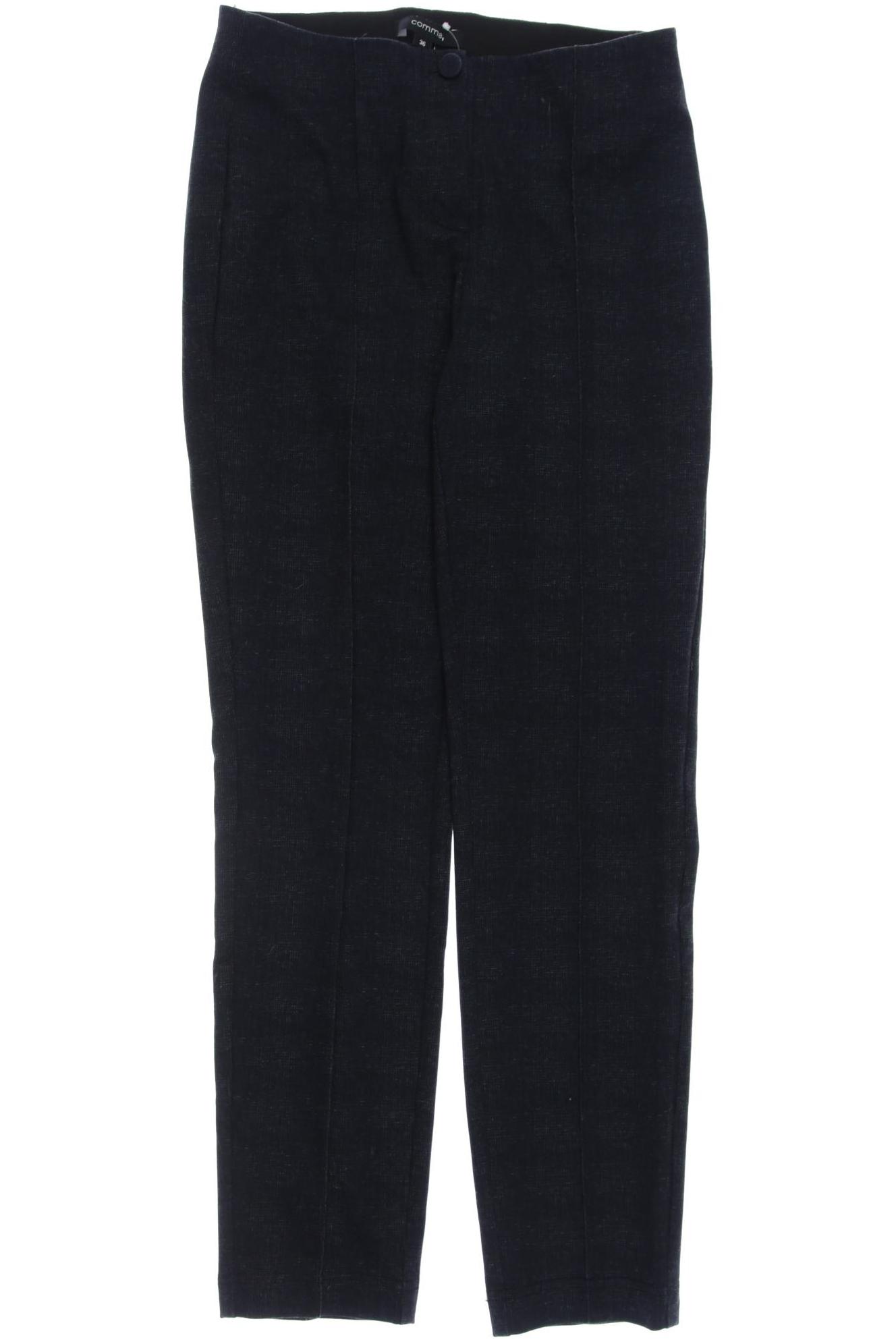 

Comma Damen Stoffhose, marineblau, Gr. 36