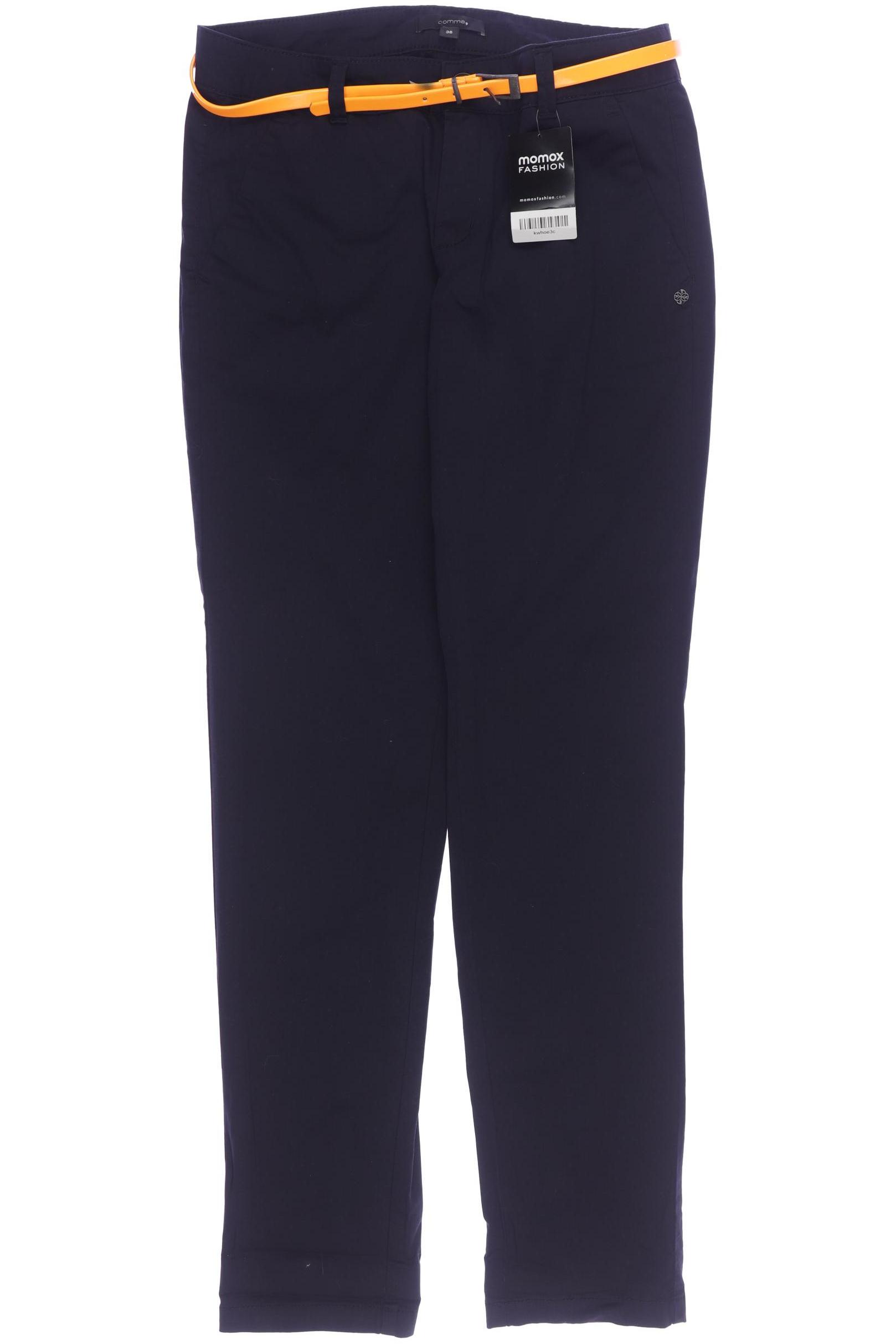 

Comma Damen Stoffhose, marineblau, Gr. 36