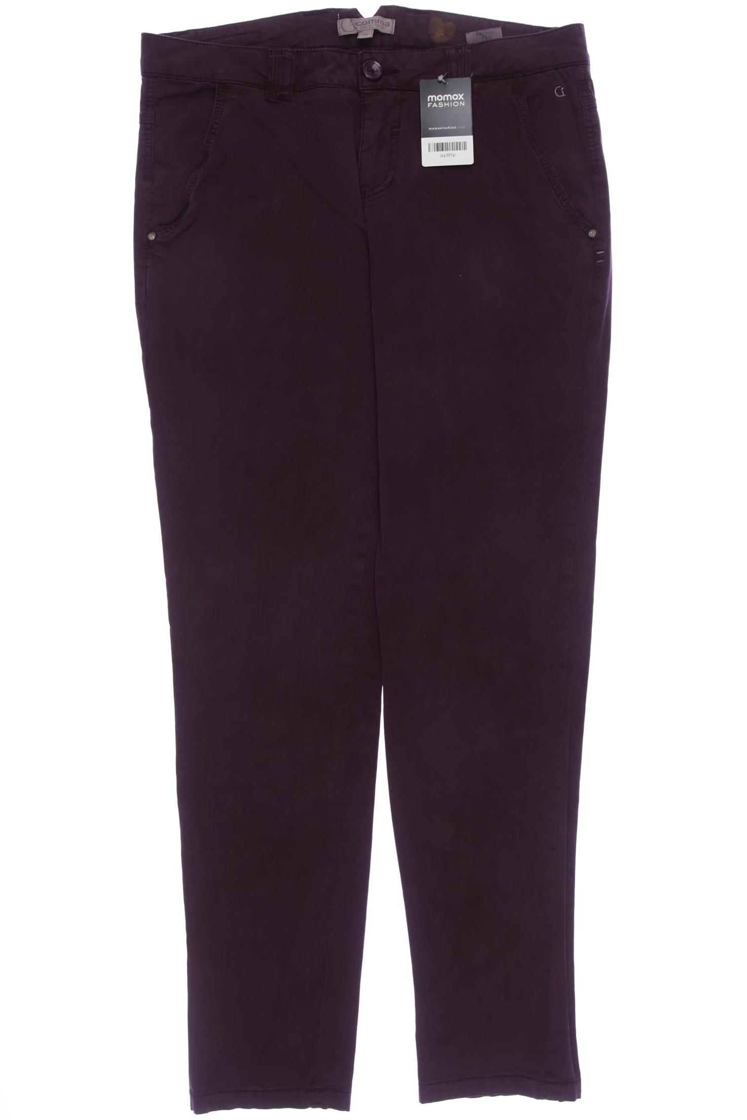 

Comma Damen Stoffhose, bordeaux, Gr. 38