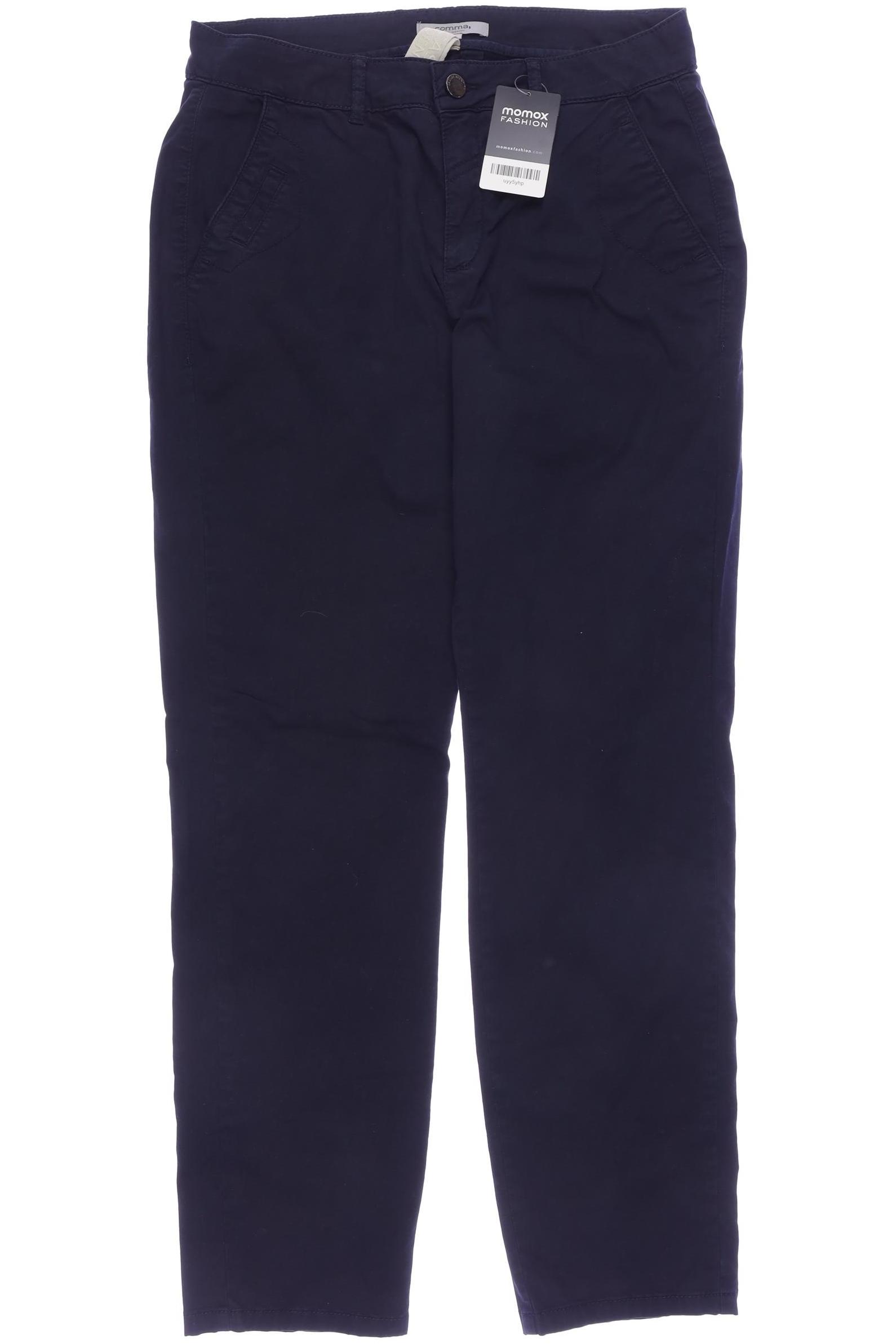 

Comma Damen Stoffhose, marineblau, Gr. 38