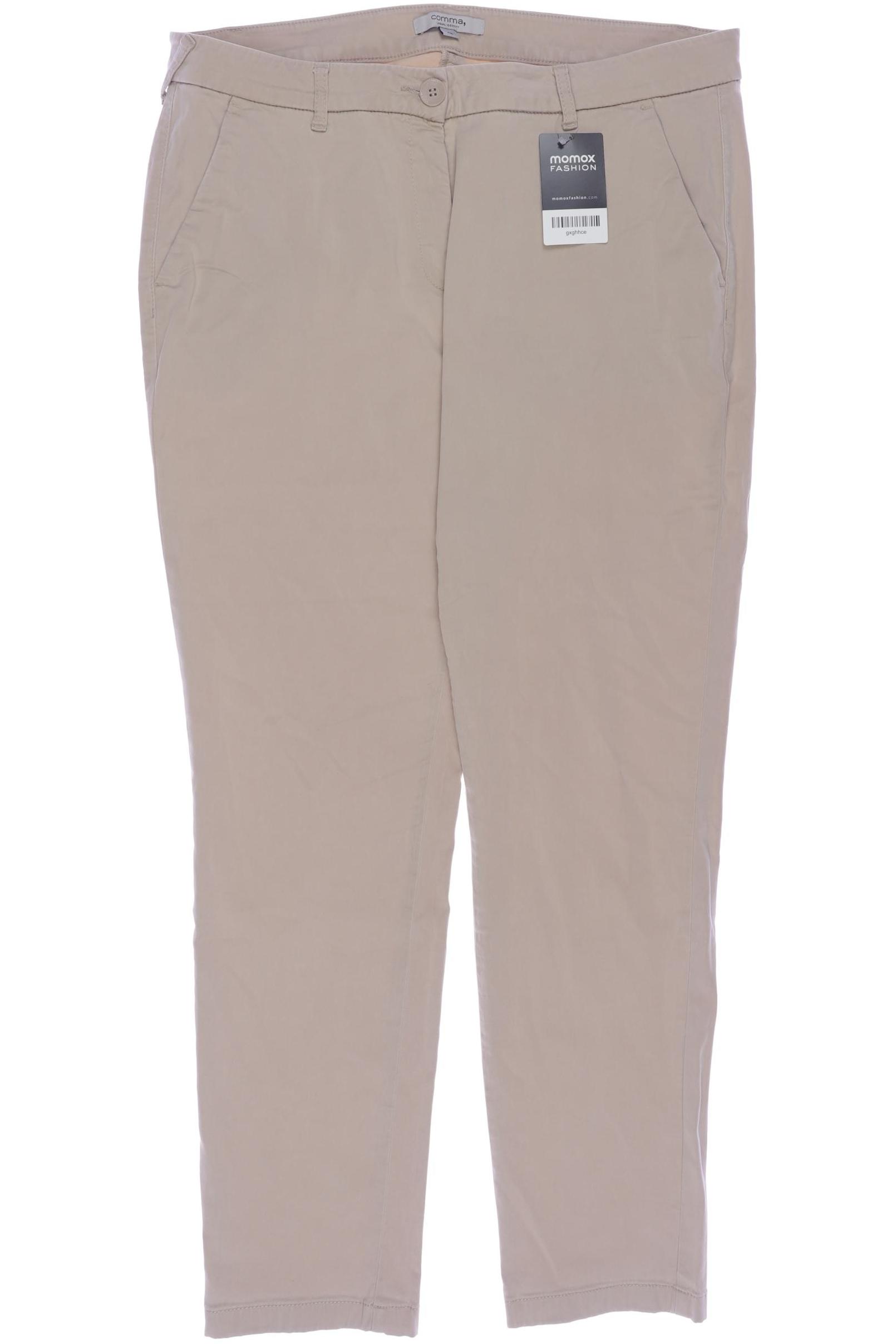 

Comma Damen Stoffhose, beige, Gr. 42