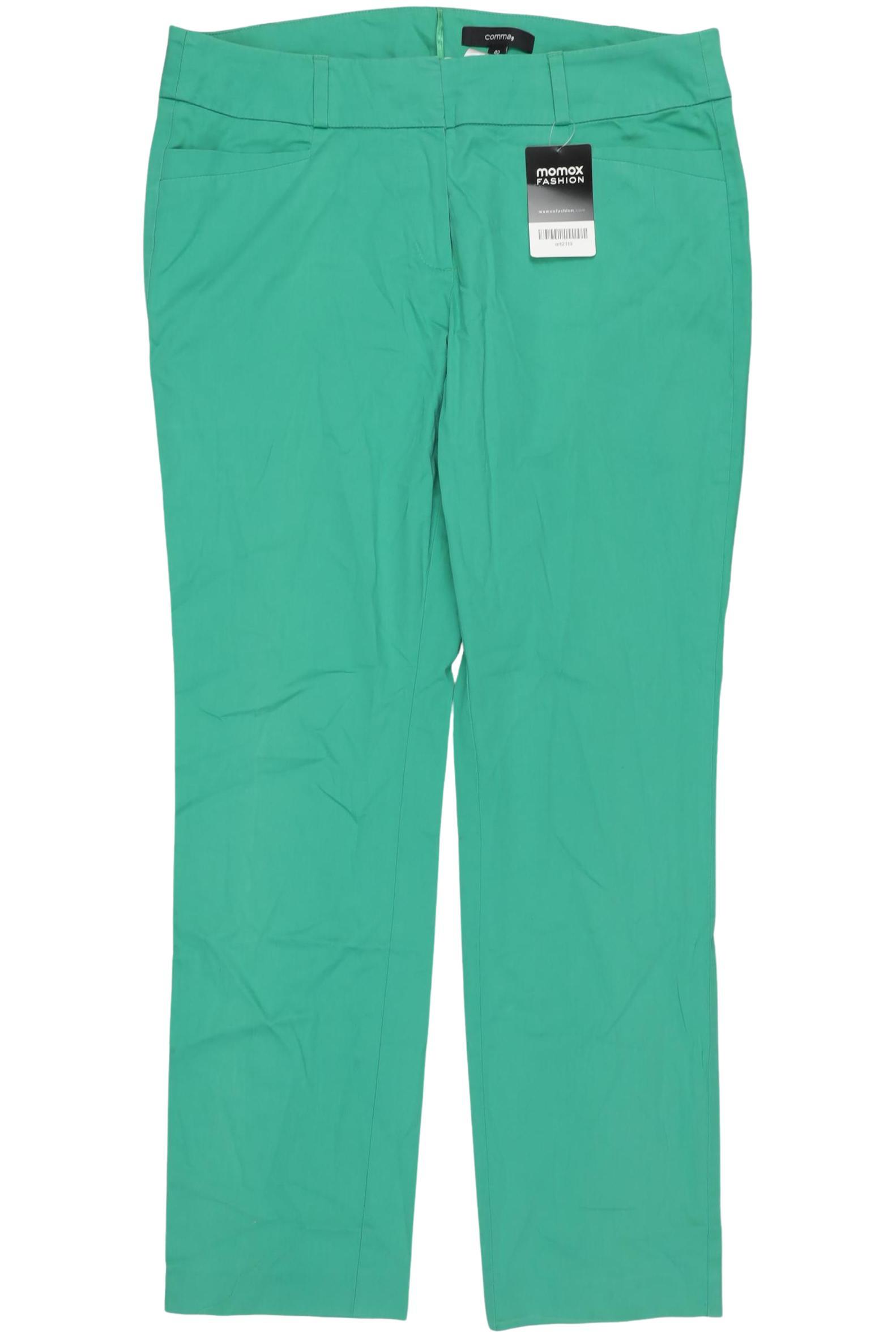 

Comma Damen Stoffhose, grün, Gr. 42