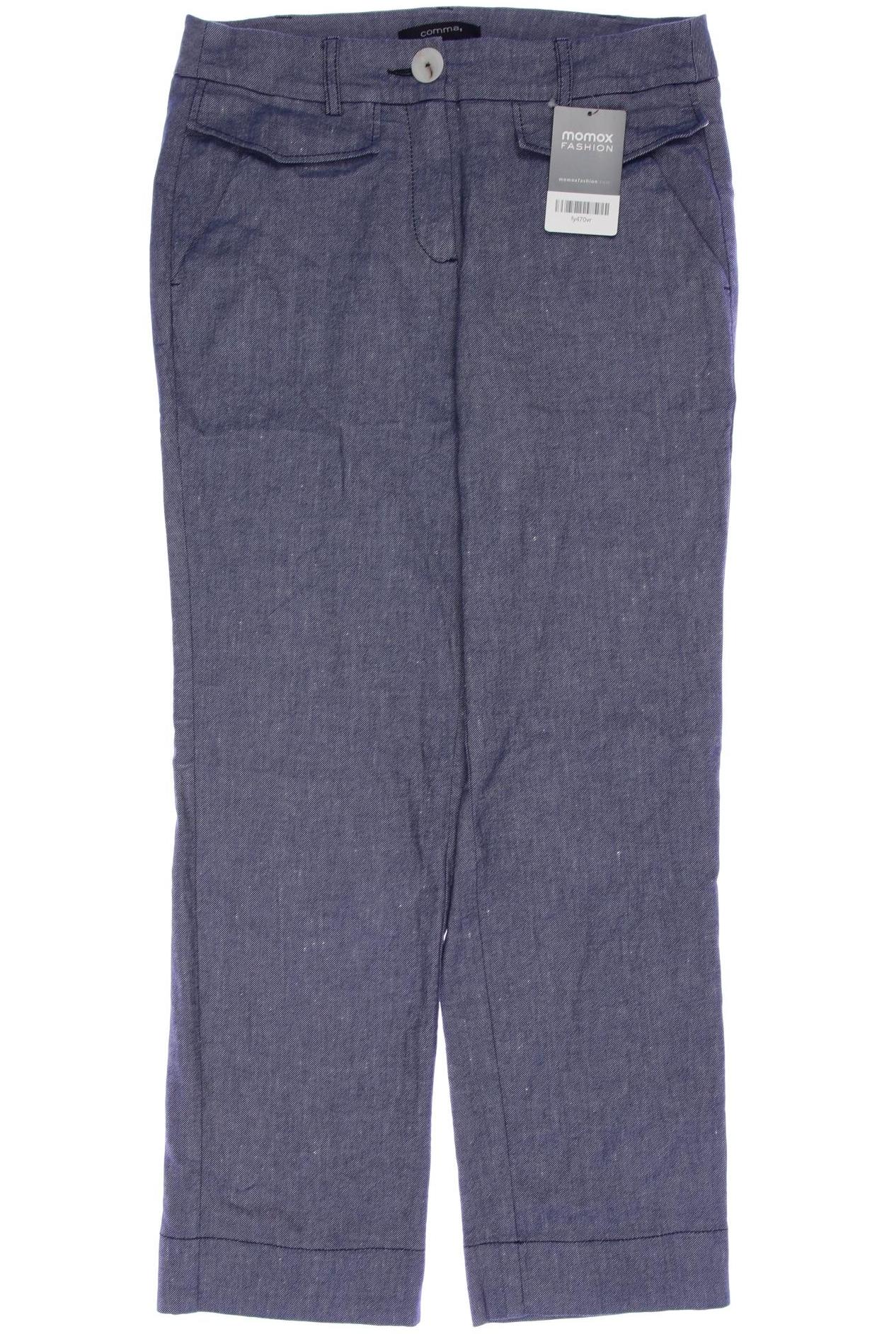 

Comma Damen Stoffhose, blau, Gr. 34