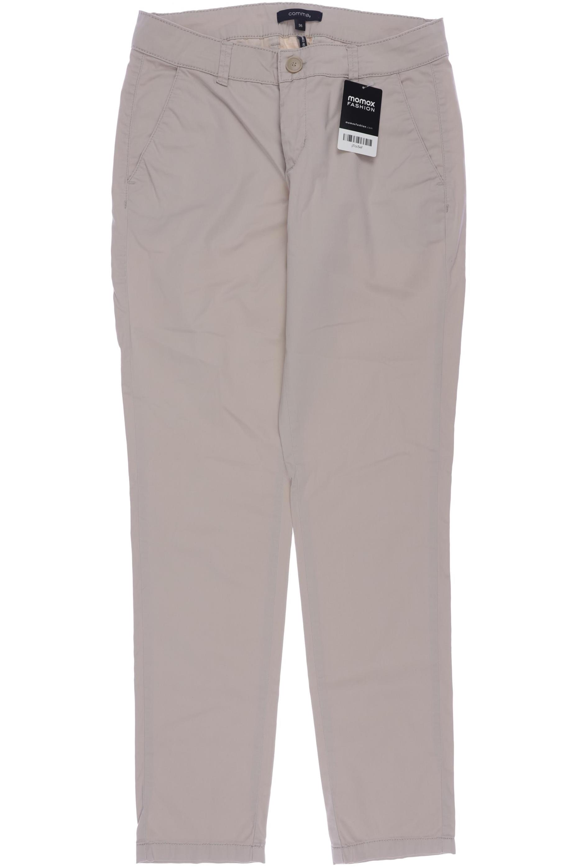 

Comma Damen Stoffhose, beige, Gr. 36