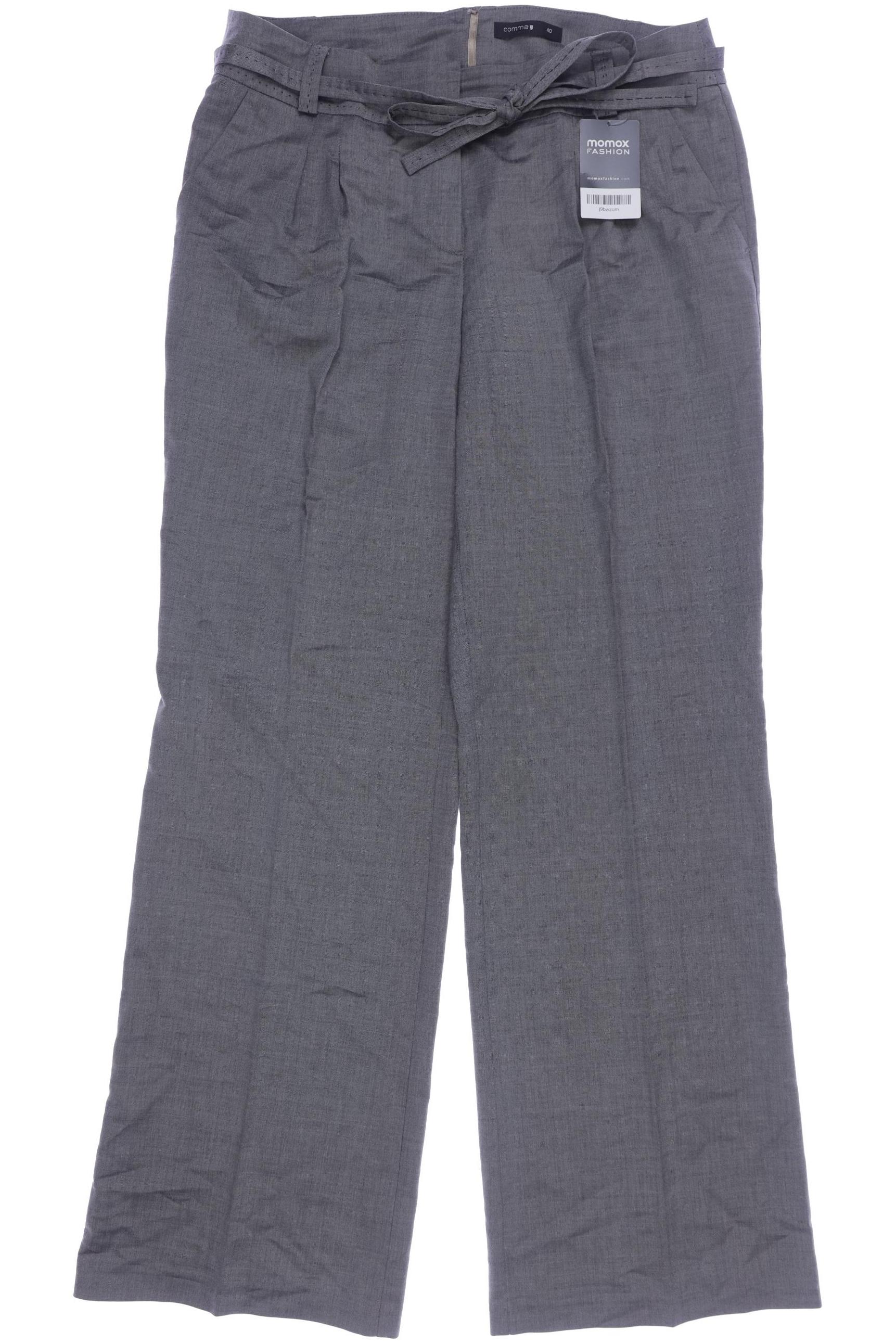

Comma Damen Stoffhose, grau, Gr. 40