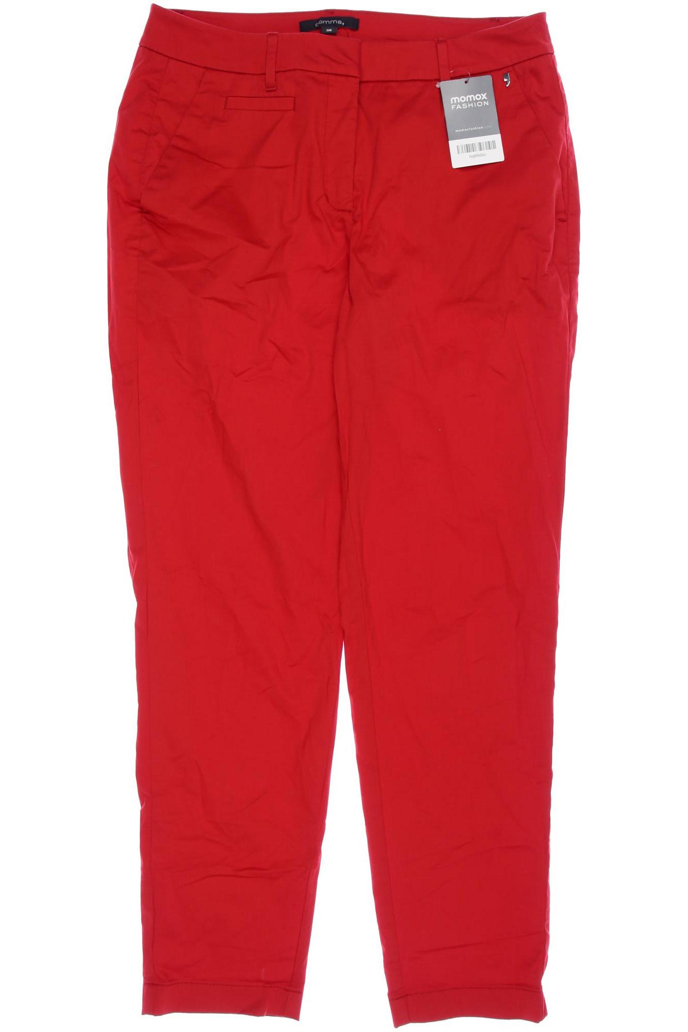 

Comma Damen Stoffhose, rot, Gr. 38