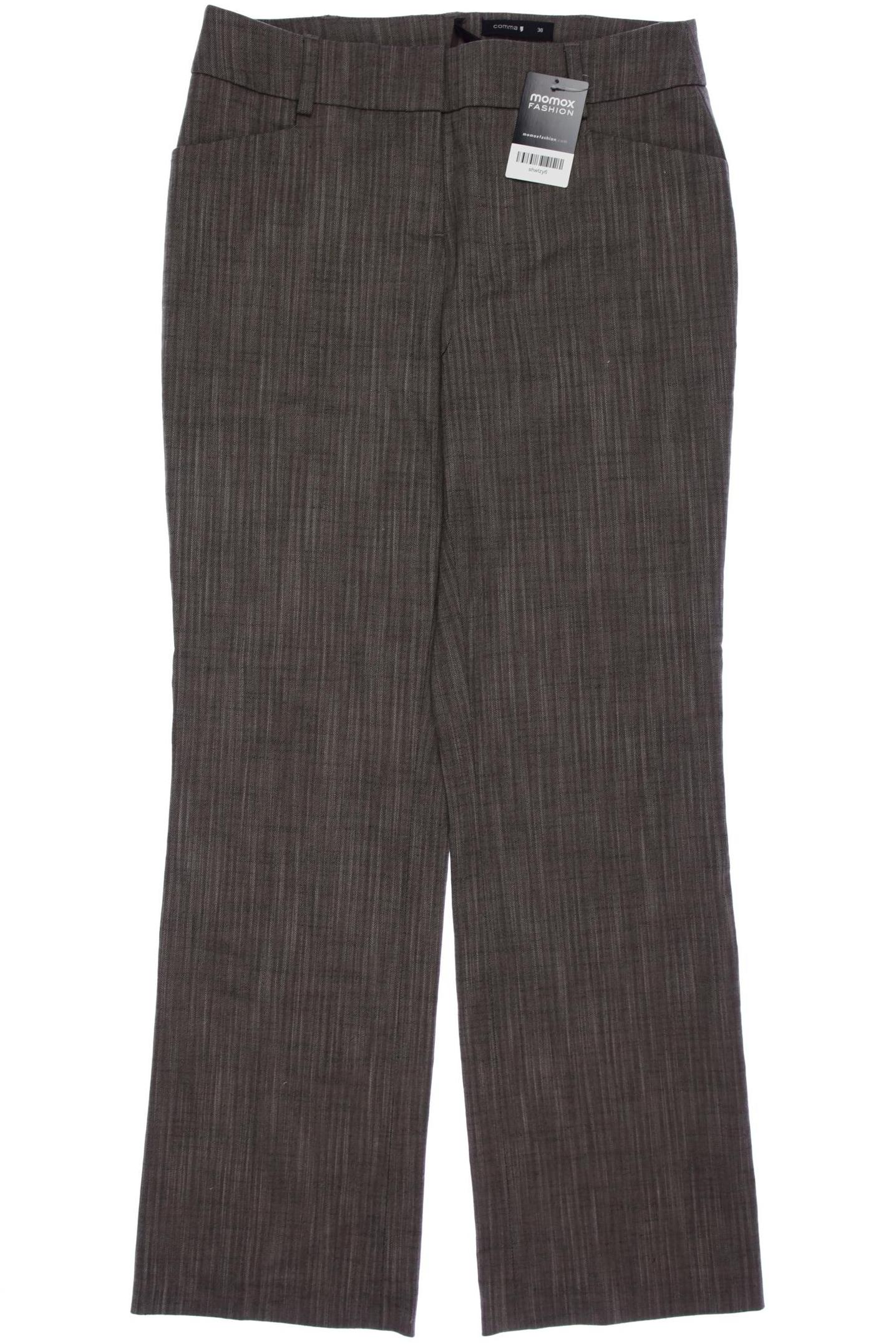 

Comma Damen Stoffhose, braun, Gr. 38