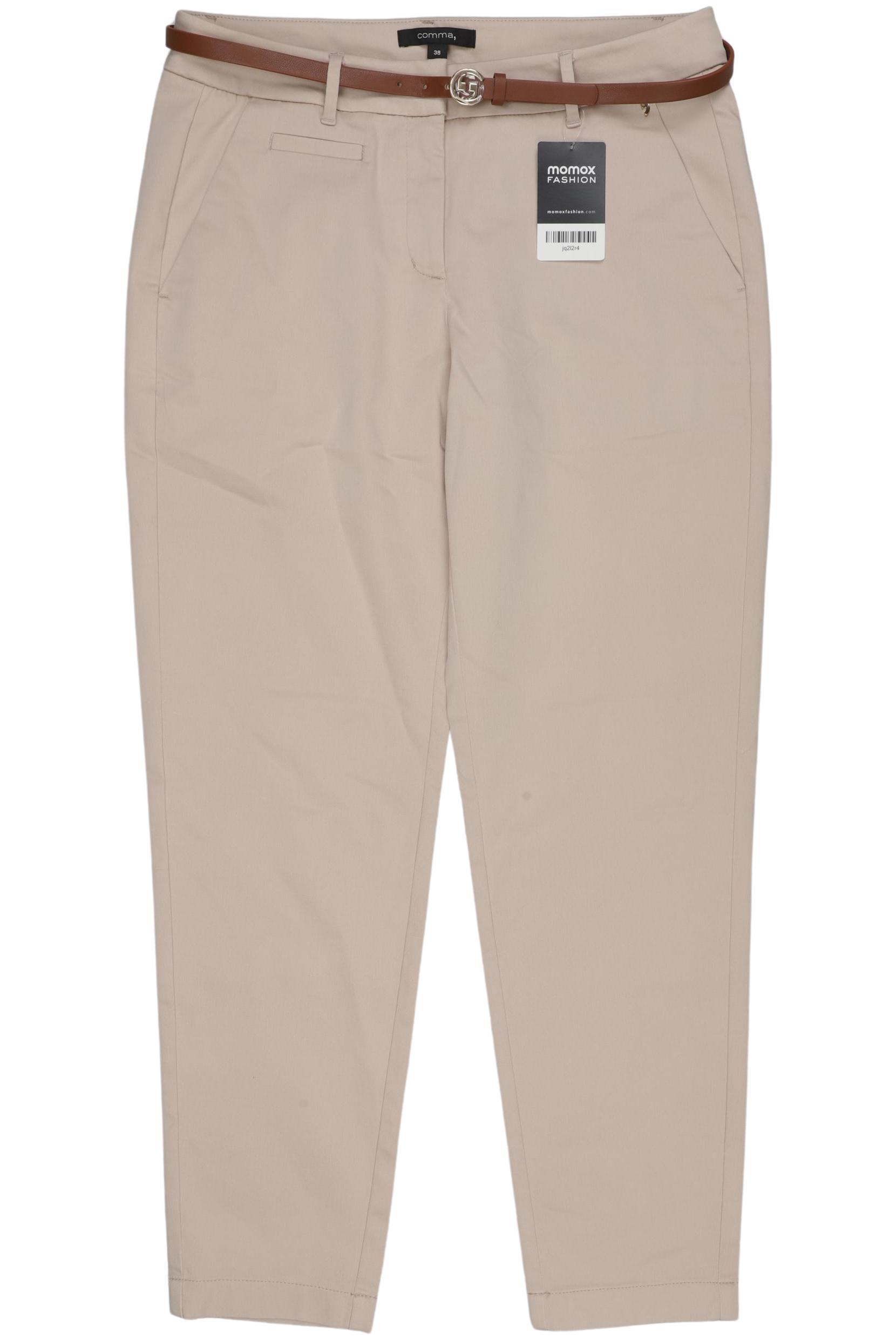 

Comma Damen Stoffhose, beige, Gr. 38