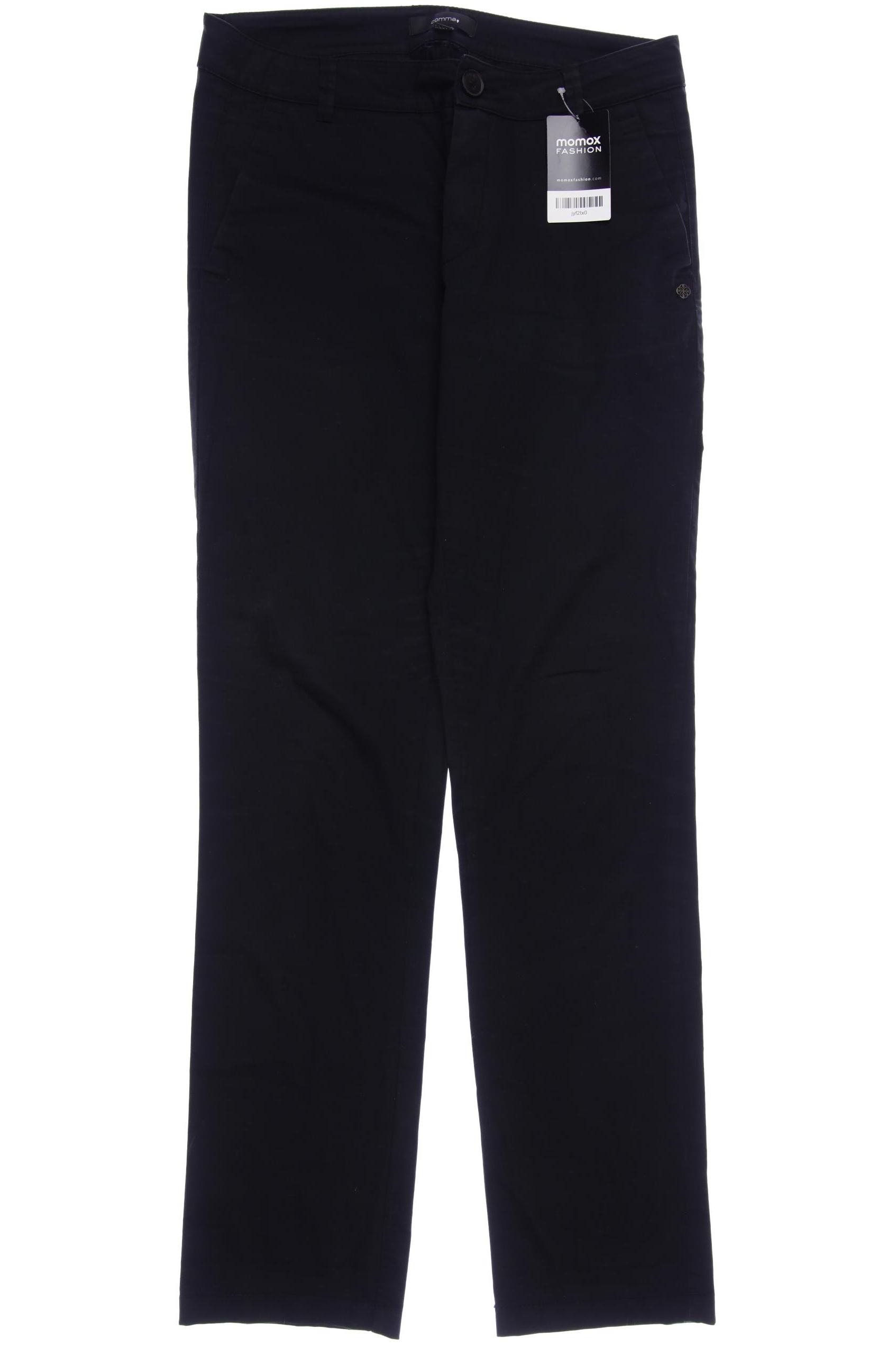 

Comma Damen Stoffhose, schwarz