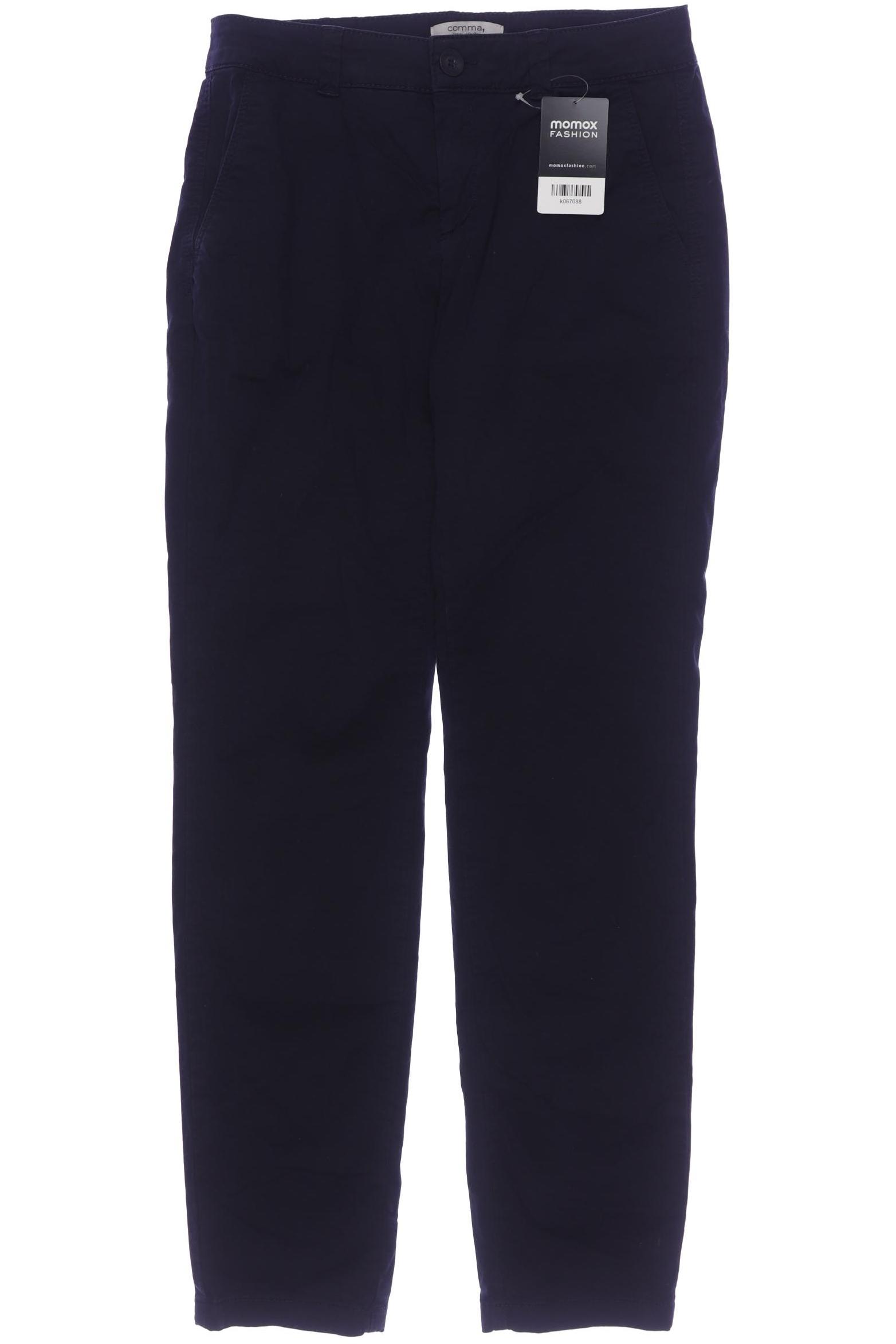 

Comma Damen Stoffhose, marineblau, Gr. 34
