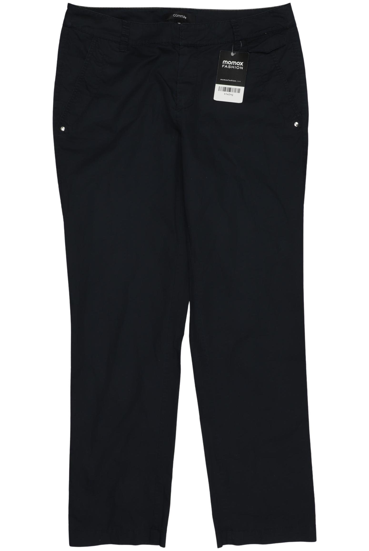 

Comma Damen Stoffhose, marineblau, Gr. 34