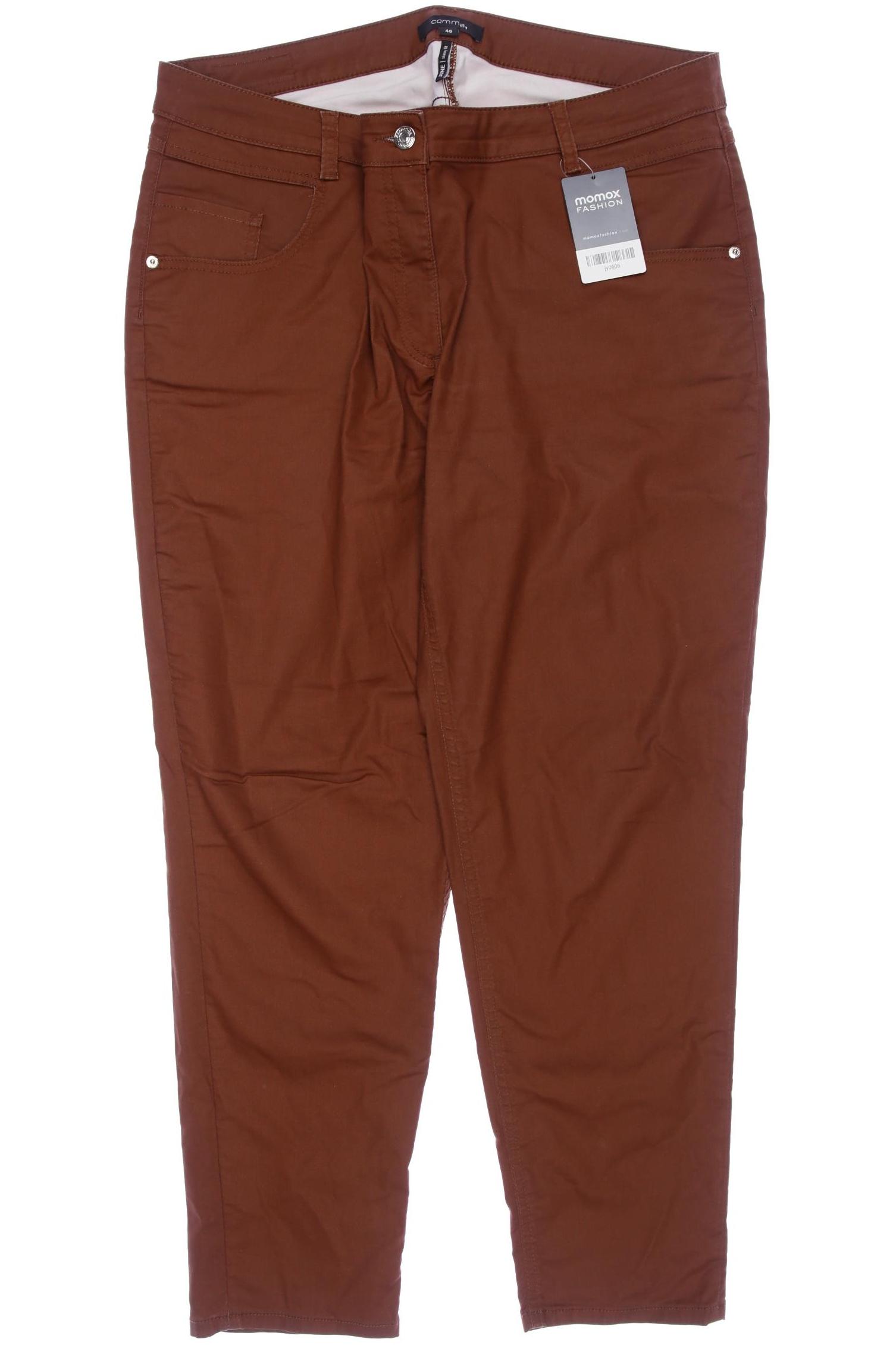 

Comma Damen Stoffhose, orange, Gr. 46