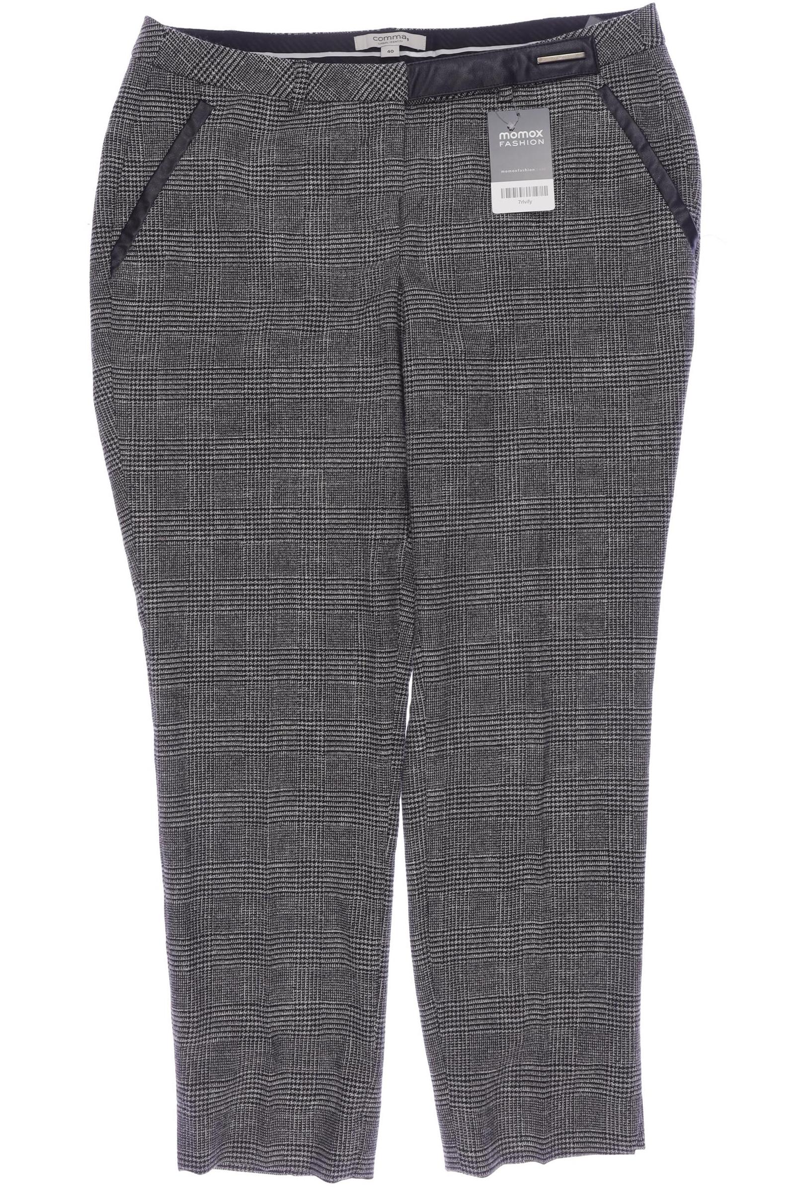 

Comma Damen Stoffhose, grau, Gr. 40