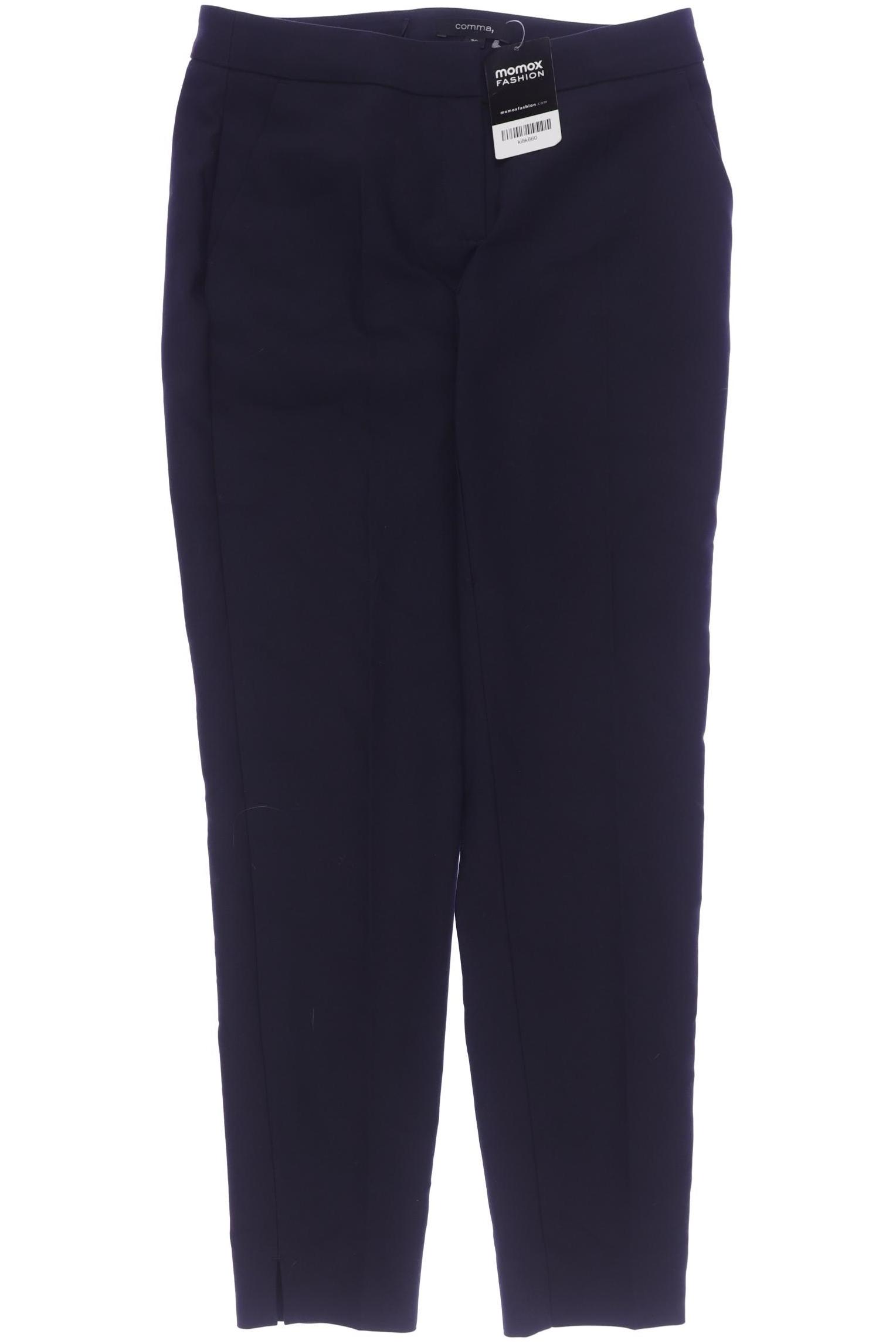 

Comma Damen Stoffhose, marineblau, Gr. 36