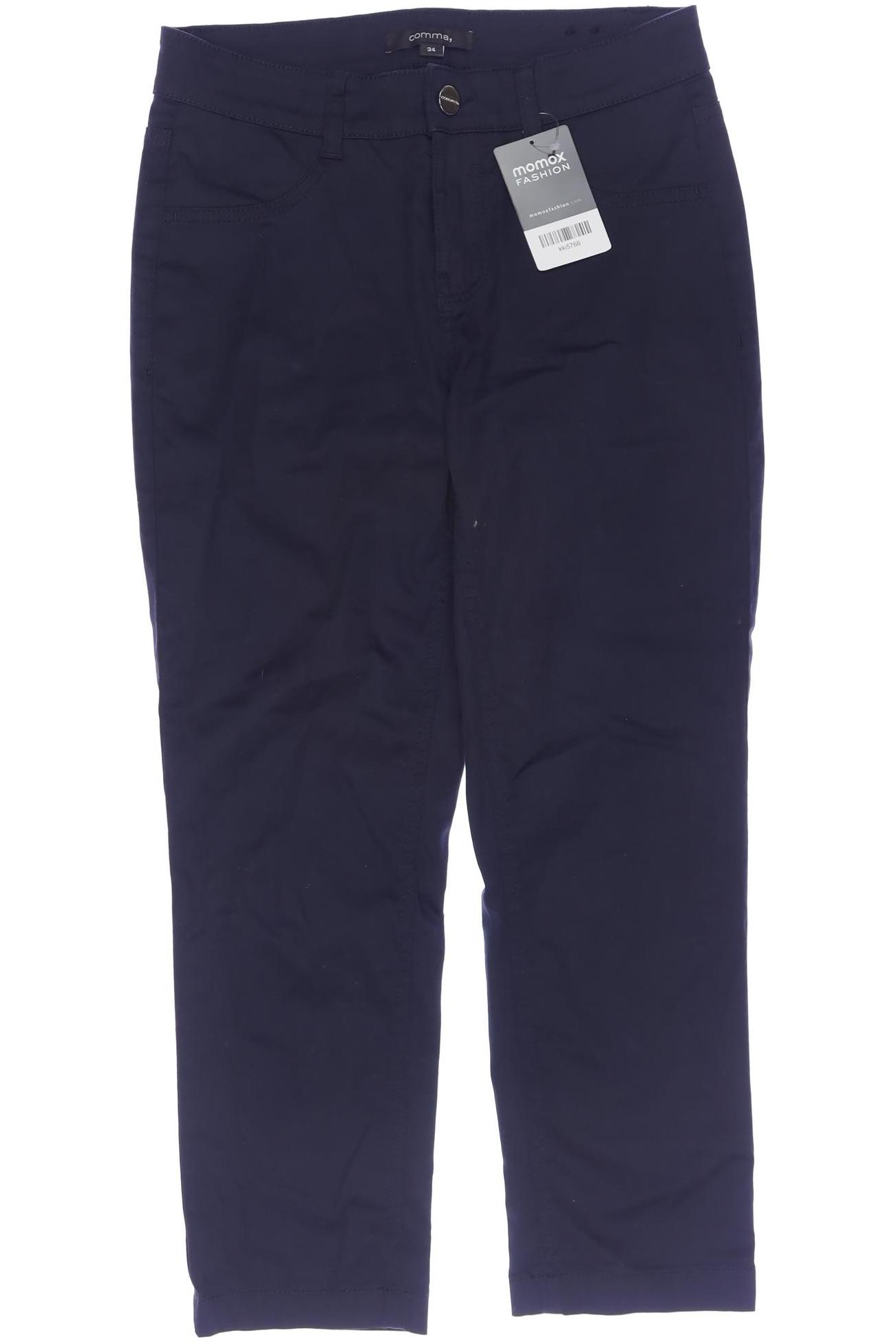 

Comma Damen Stoffhose, marineblau, Gr. 34
