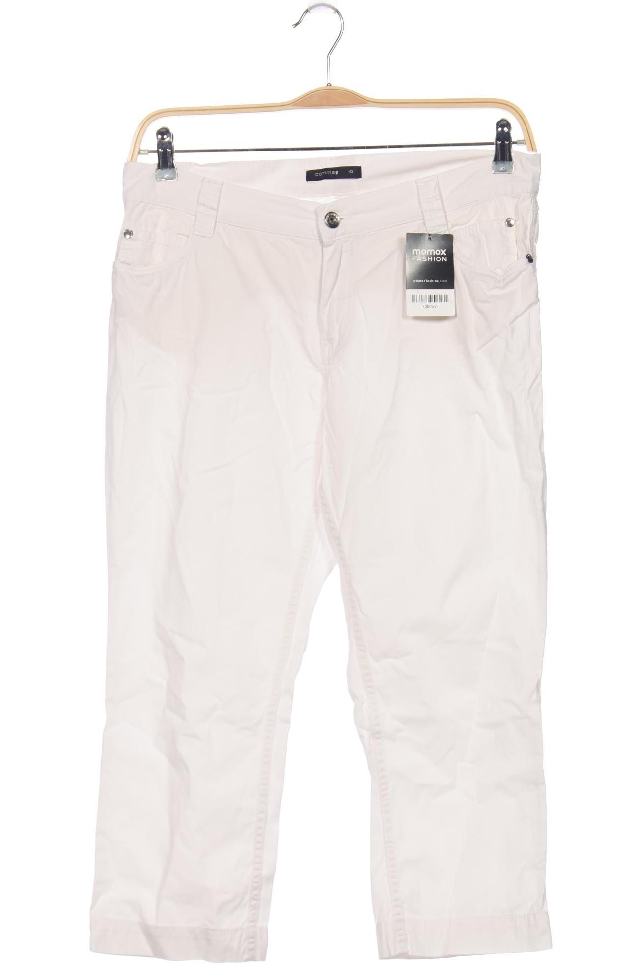 

Comma Damen Stoffhose, weiß, Gr. 40