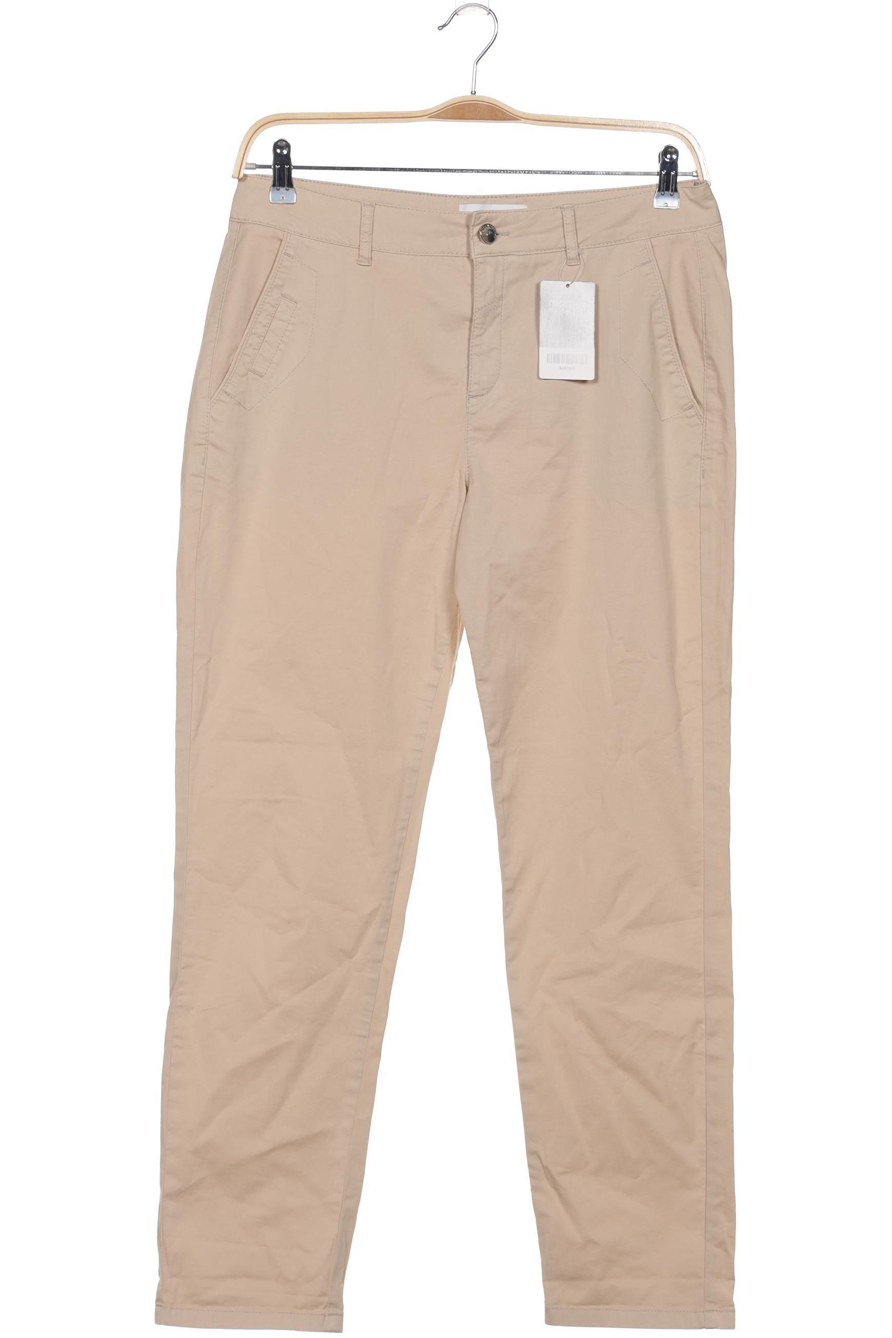 

Comma Damen Stoffhose, beige, Gr. 40