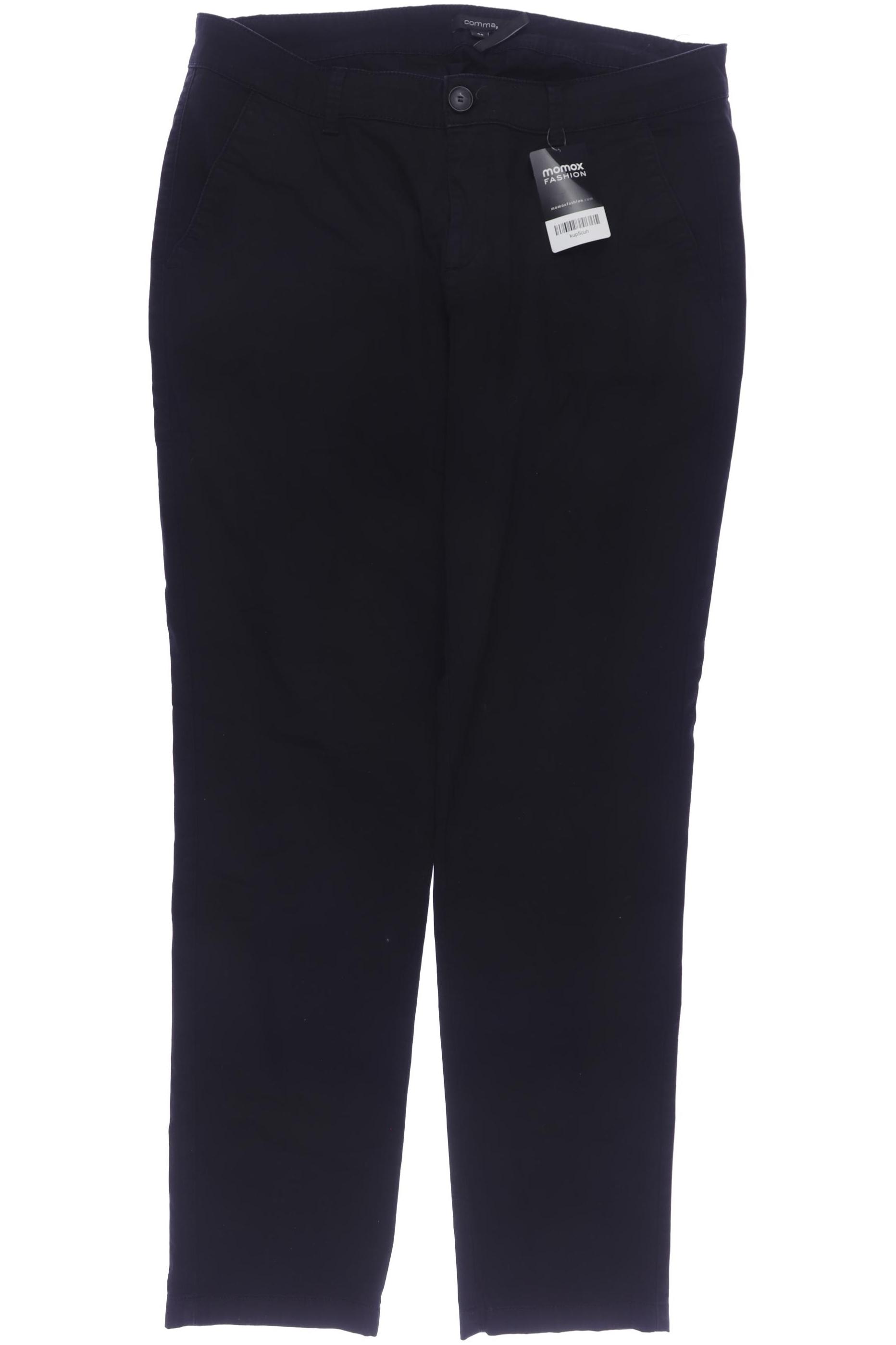 

Comma Damen Stoffhose, schwarz, Gr. 44