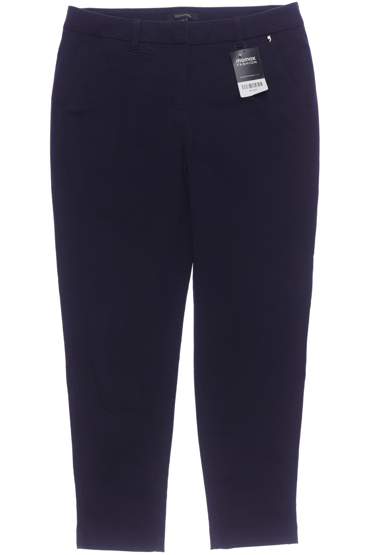 

Comma Damen Stoffhose, marineblau, Gr. 38