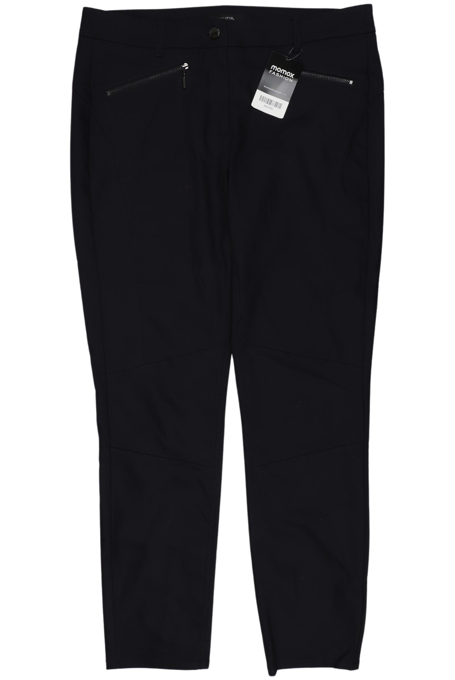 

Comma Damen Stoffhose, marineblau, Gr. 40