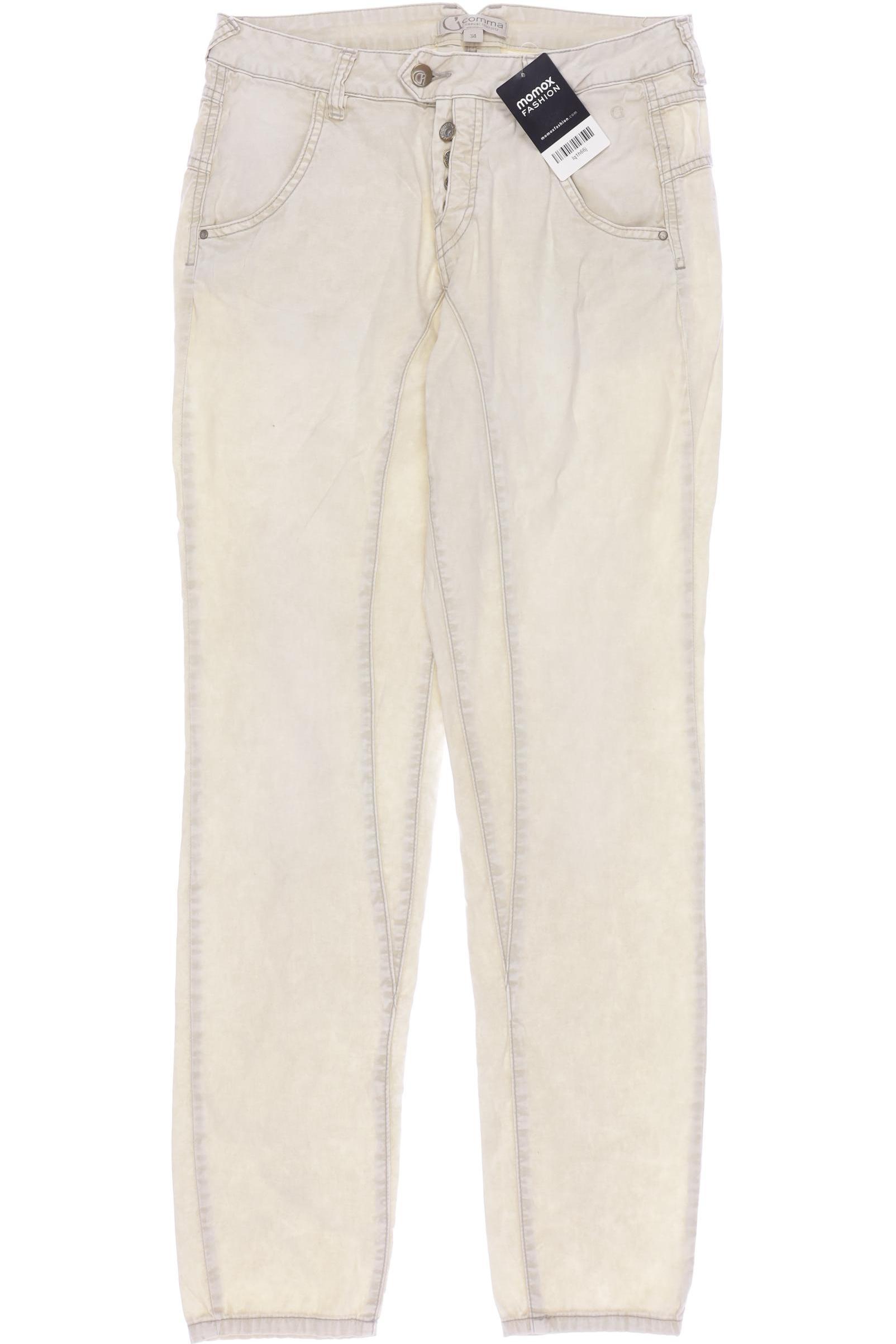 Thumbnail - Comma Damen Stoffhose, beige, Gr. 34