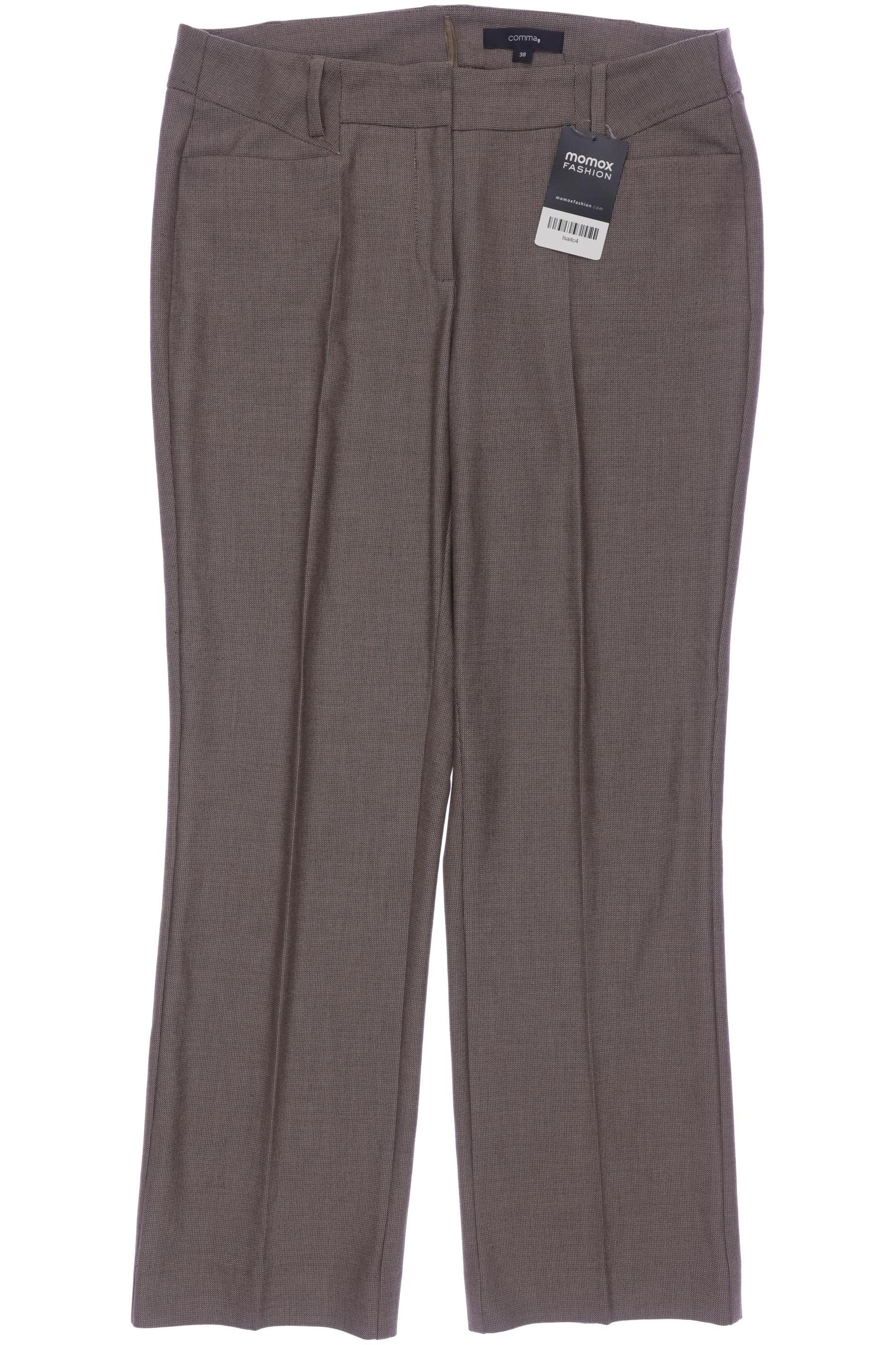 

Comma Damen Stoffhose, braun, Gr. 38