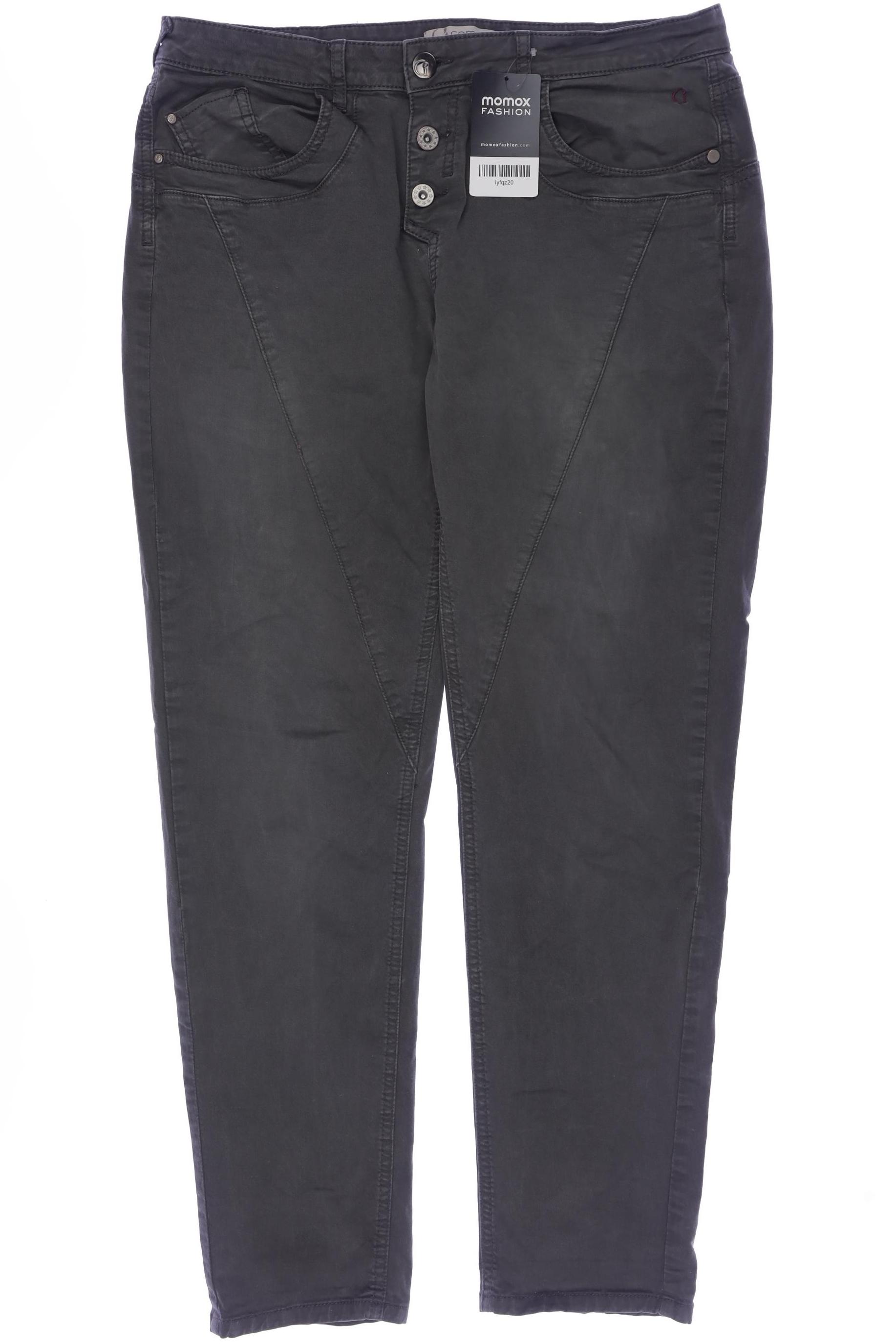 

Comma Damen Stoffhose, grau, Gr. 38