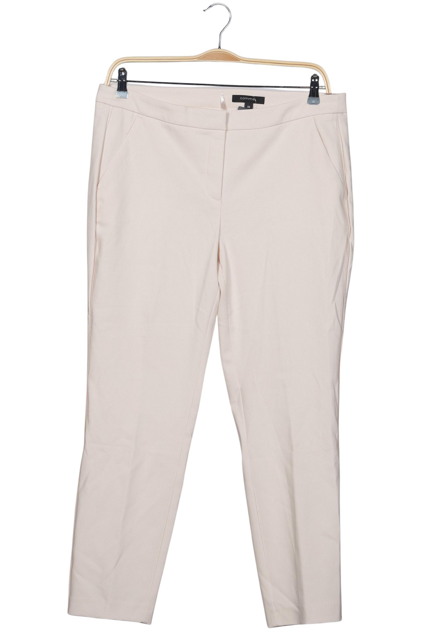 

Comma Damen Stoffhose, cremeweiß, Gr. 44