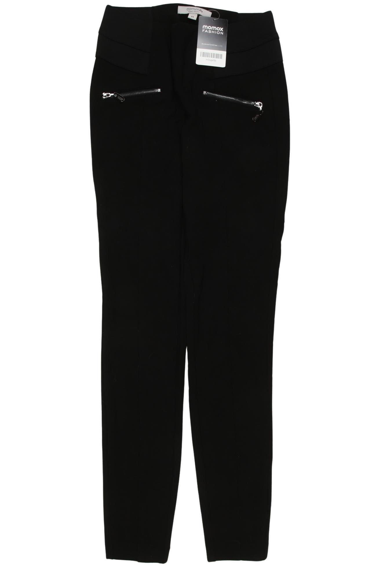 

Comma Damen Stoffhose, schwarz, Gr. 34