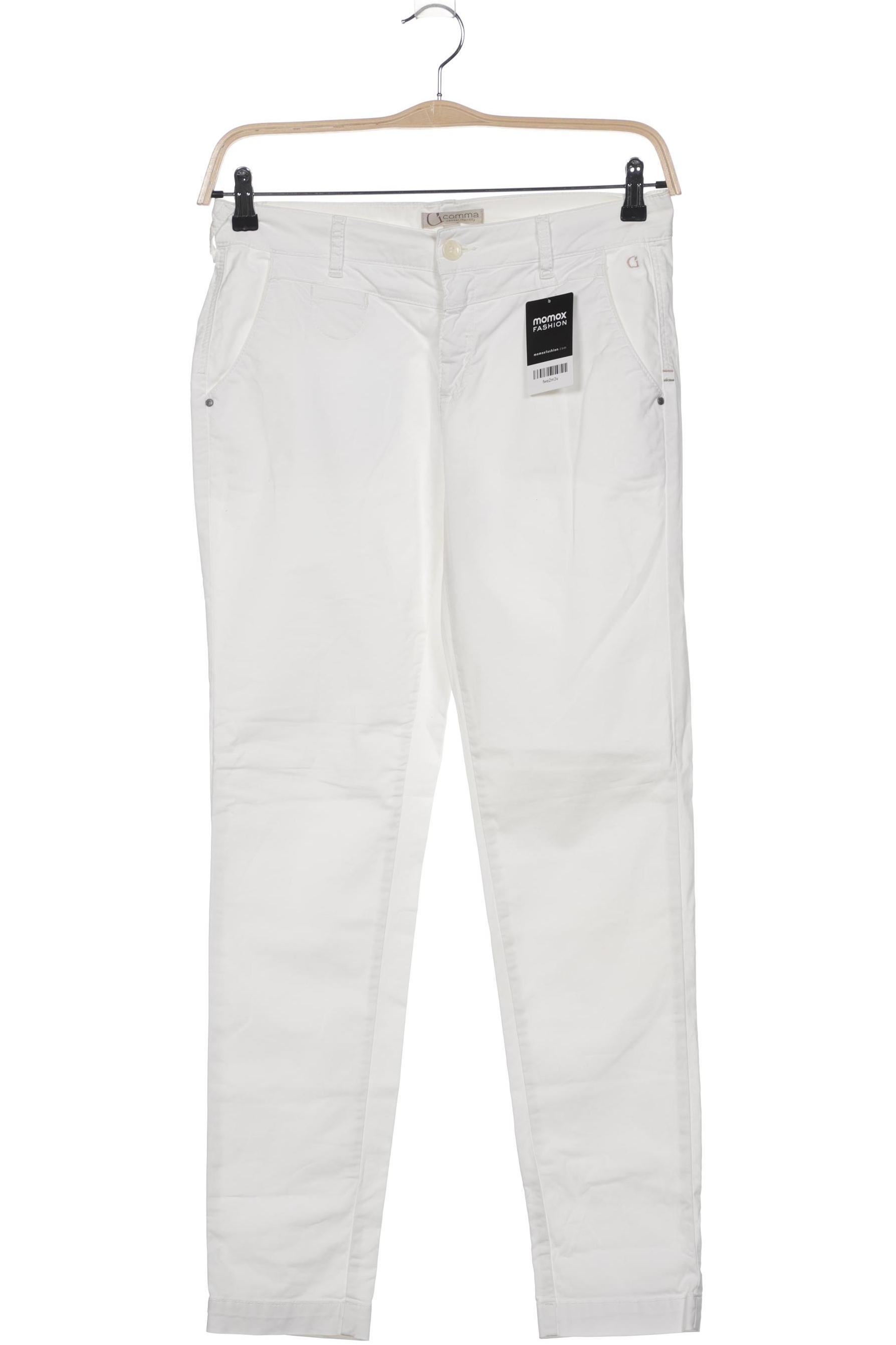 

Comma Damen Stoffhose, cremeweiß, Gr. 36