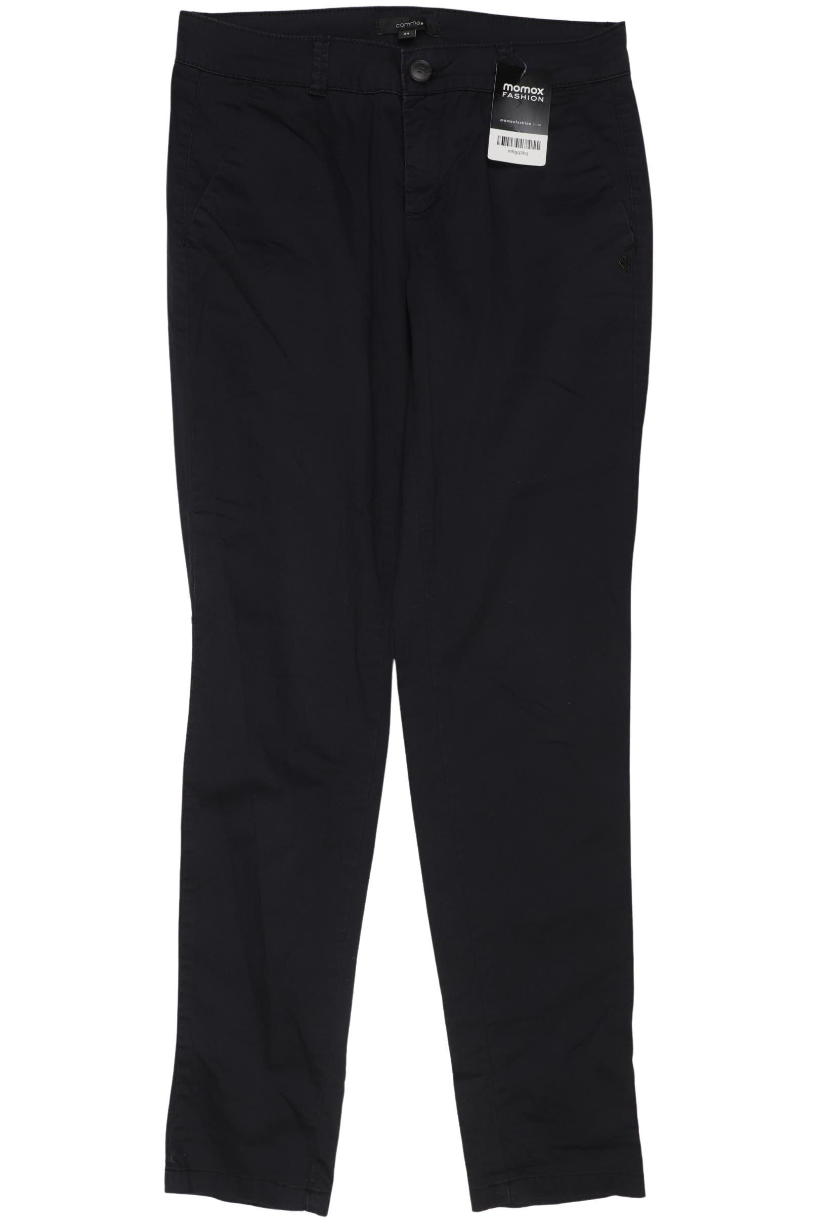 

Comma Damen Stoffhose, marineblau, Gr. 34