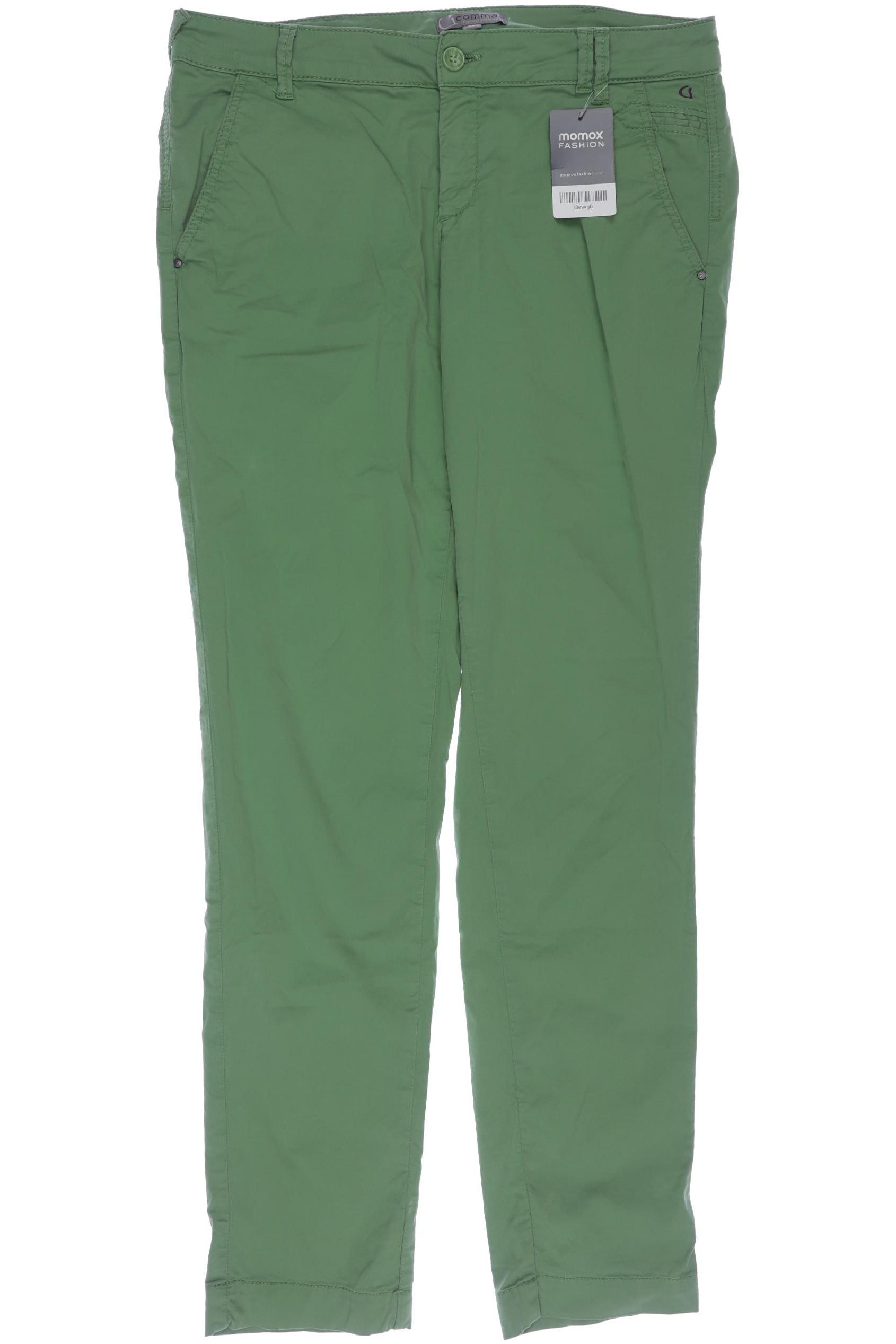 

Comma Damen Stoffhose, grün, Gr. 38