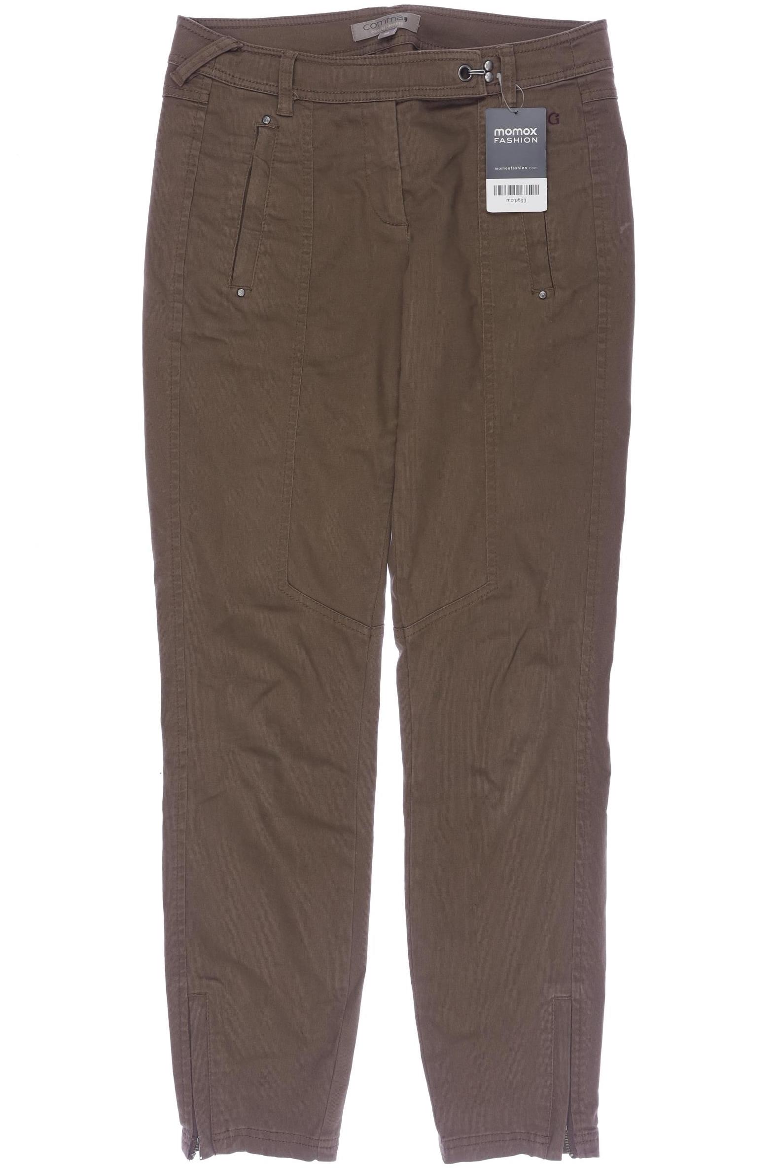 

Comma Damen Stoffhose, braun, Gr. 34