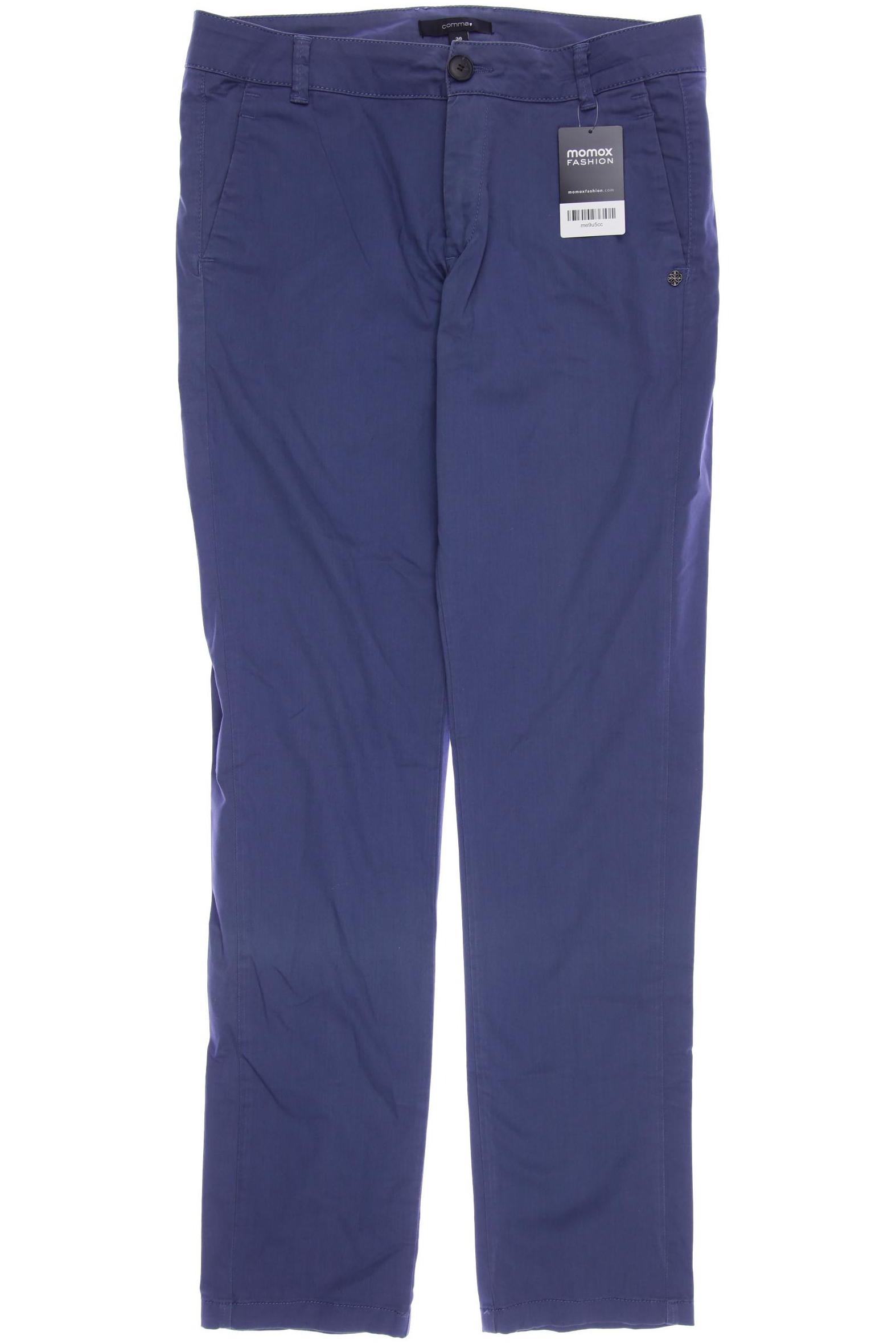 

Comma Damen Stoffhose, blau